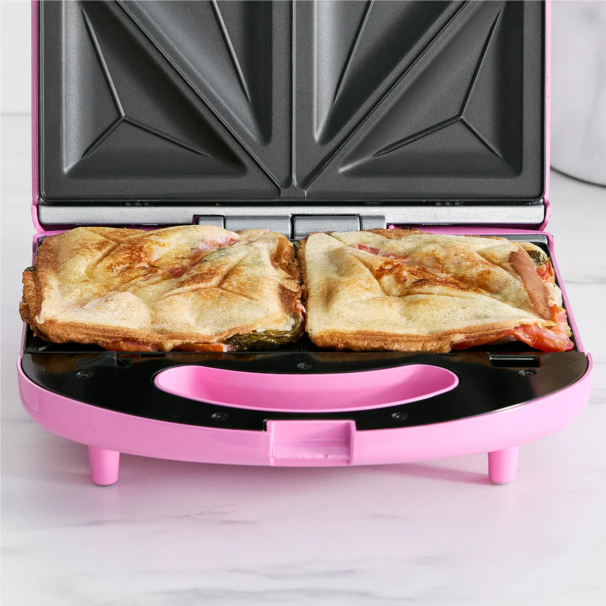 GreenLife Waffle and Sandwich Maker | Pink