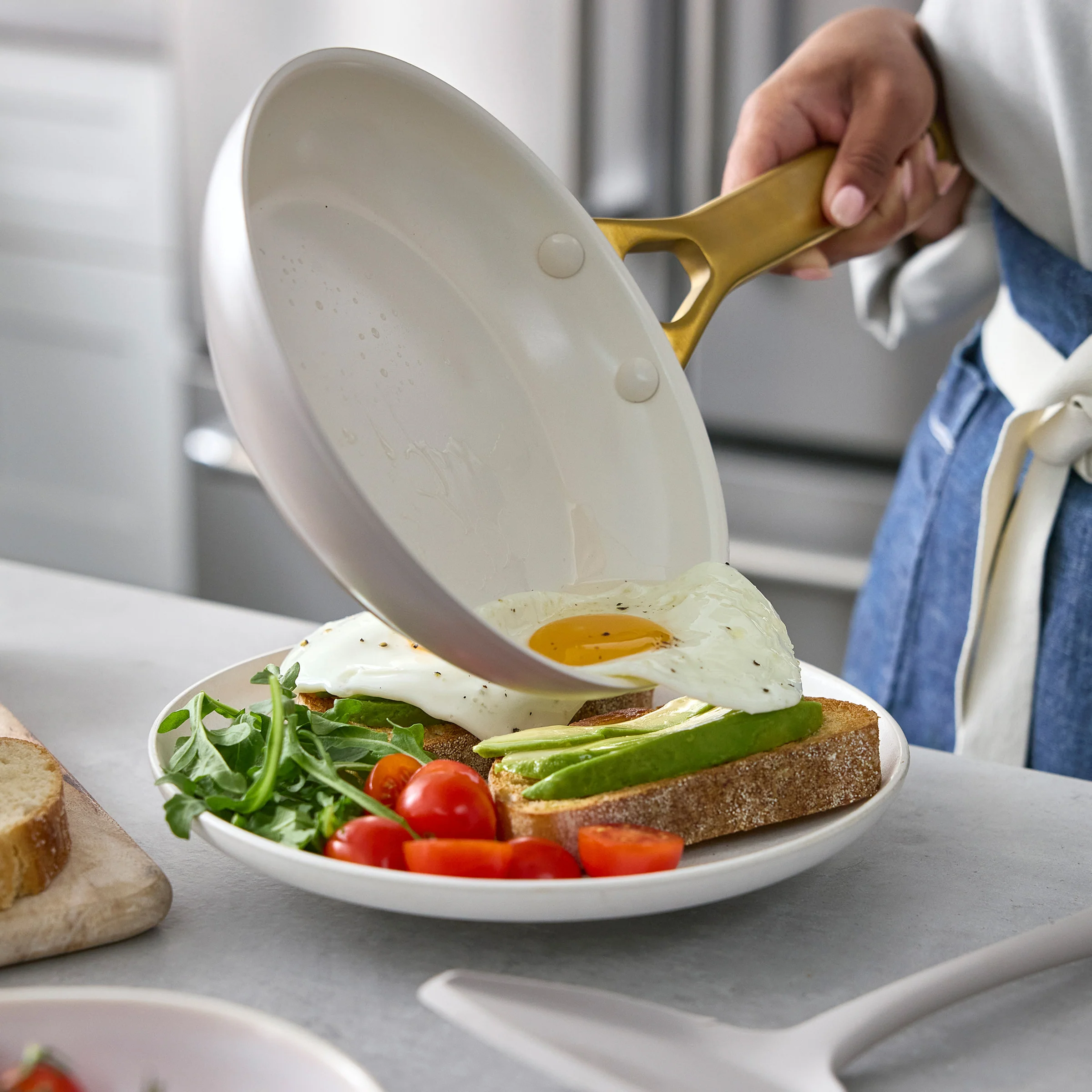 Reserve Pro Ceramic Nonstick 8 Frypan | Oyster