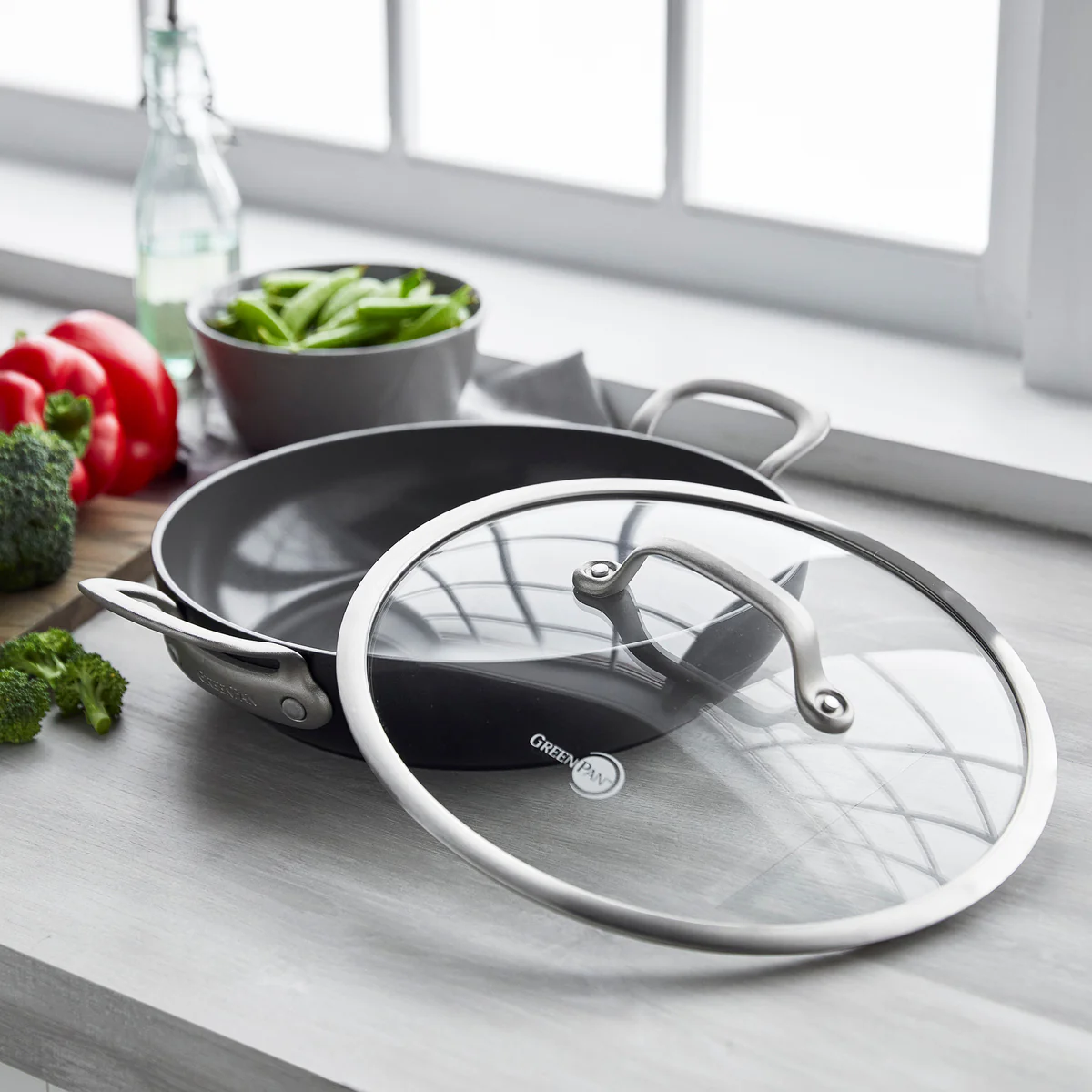 Craft Ceramic Nonstick 11 Everyday Pan with Lid