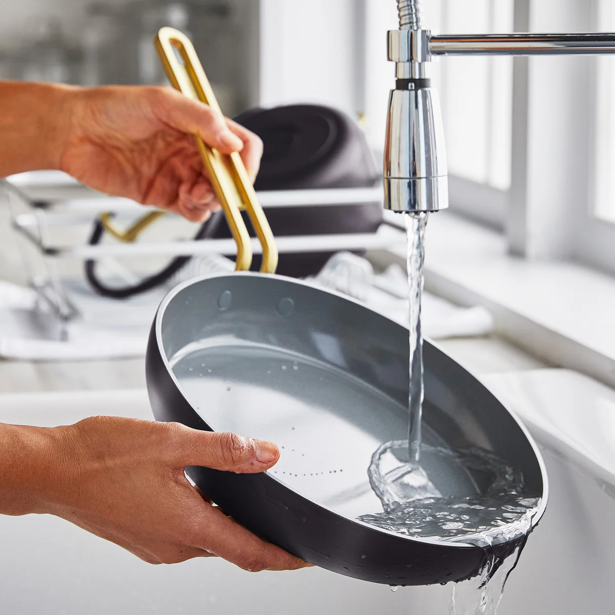 Stanley Tucci™ Ceramic Nonstick 8 and 10 Frypan Set | Calabrian Fig