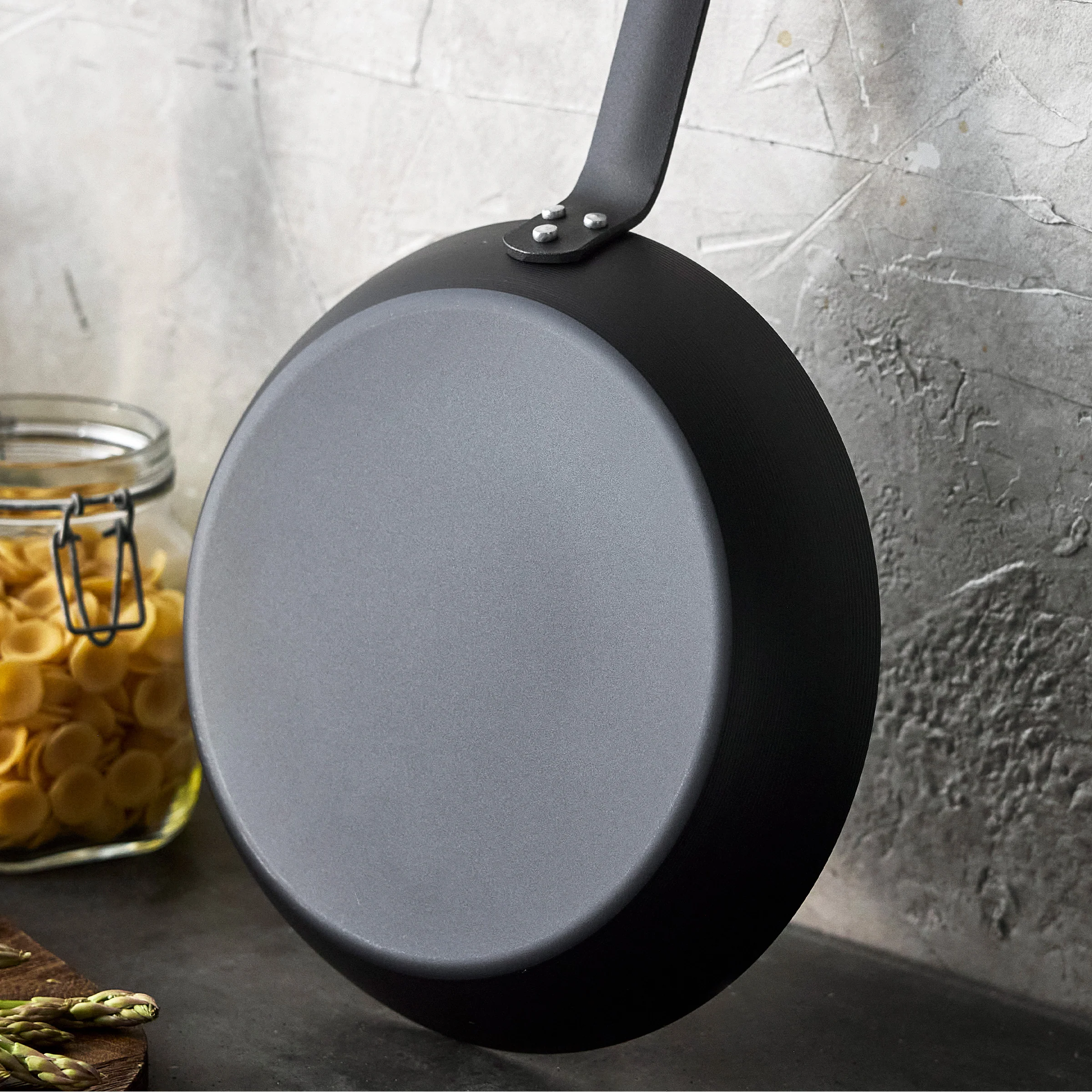 Bobby Flay by GreenPan 8, 10 and 12 Carbon Steel Frypan Set