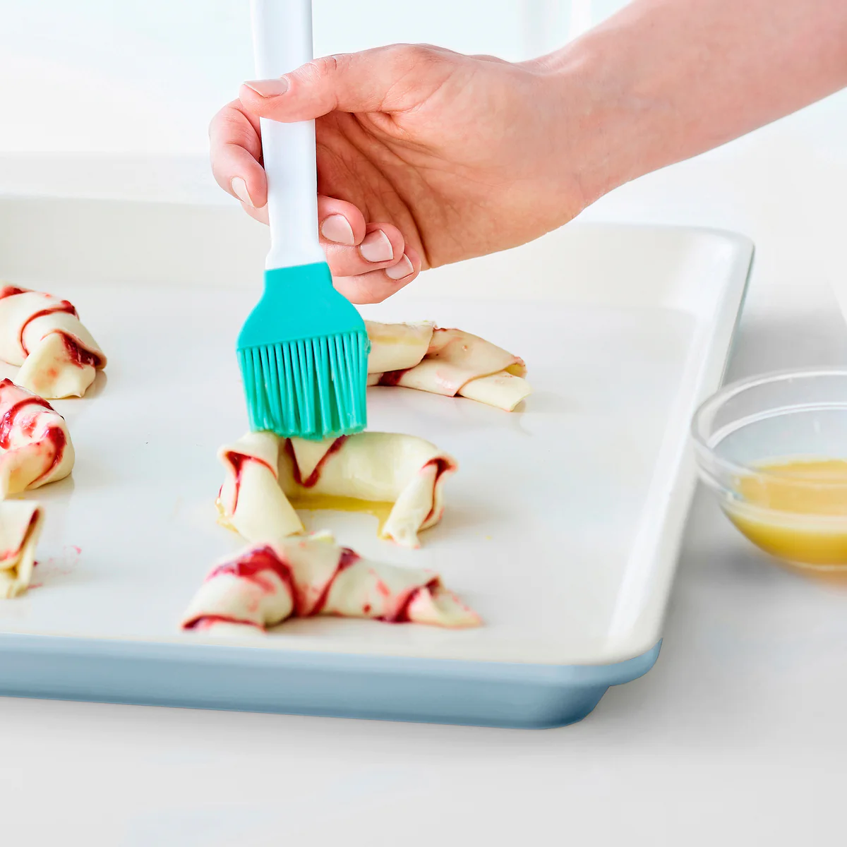 GreenLife Ceramic Nonstick 18 x 13 Cookie Sheet | Blue Haze