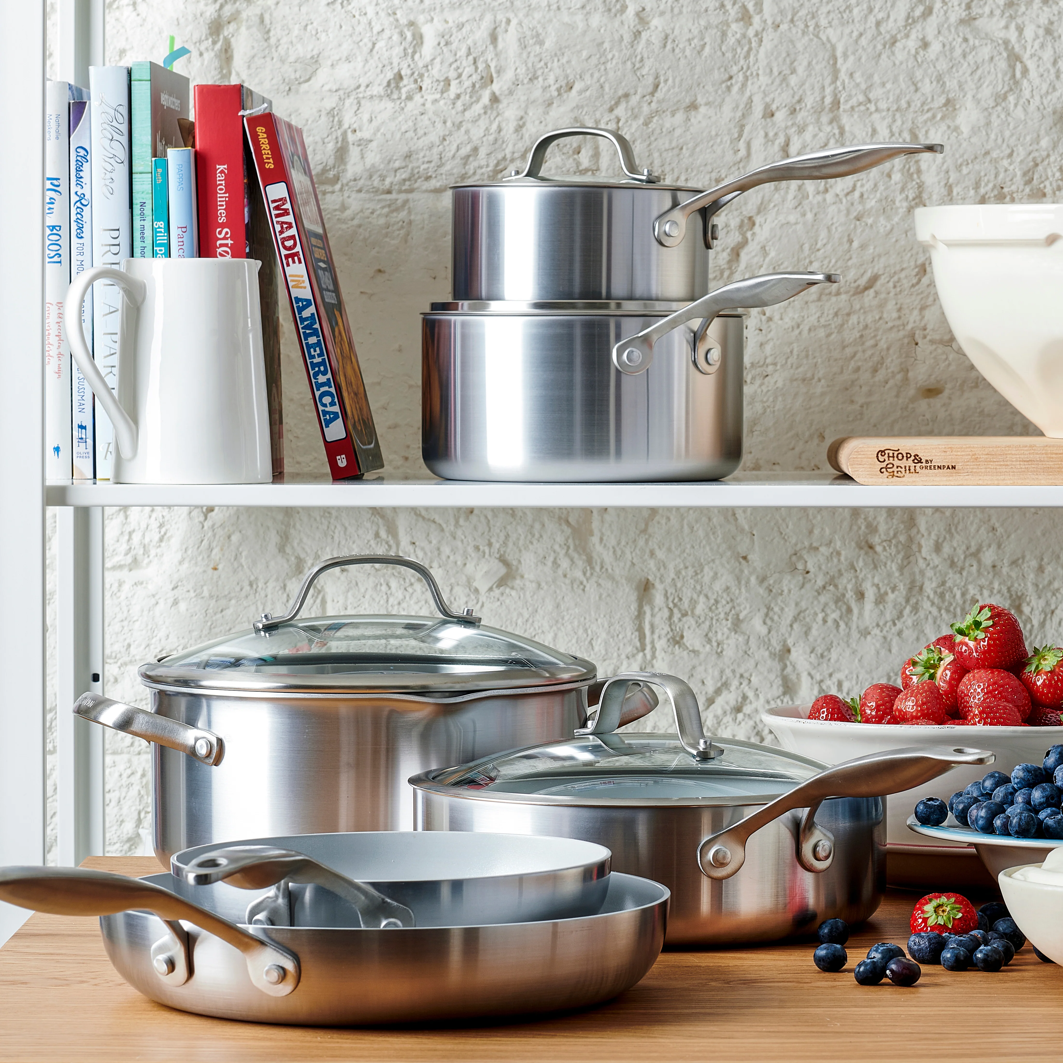 Venice Pro Ceramic Nonstick 10-Piece Cookware Set