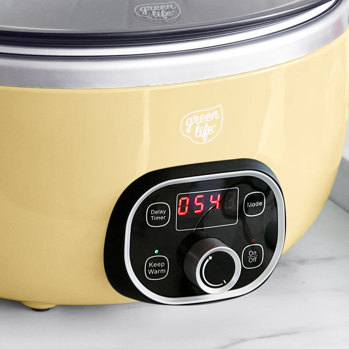 GreenLife Healthy 6-Quart Slow Cooker | Butter
