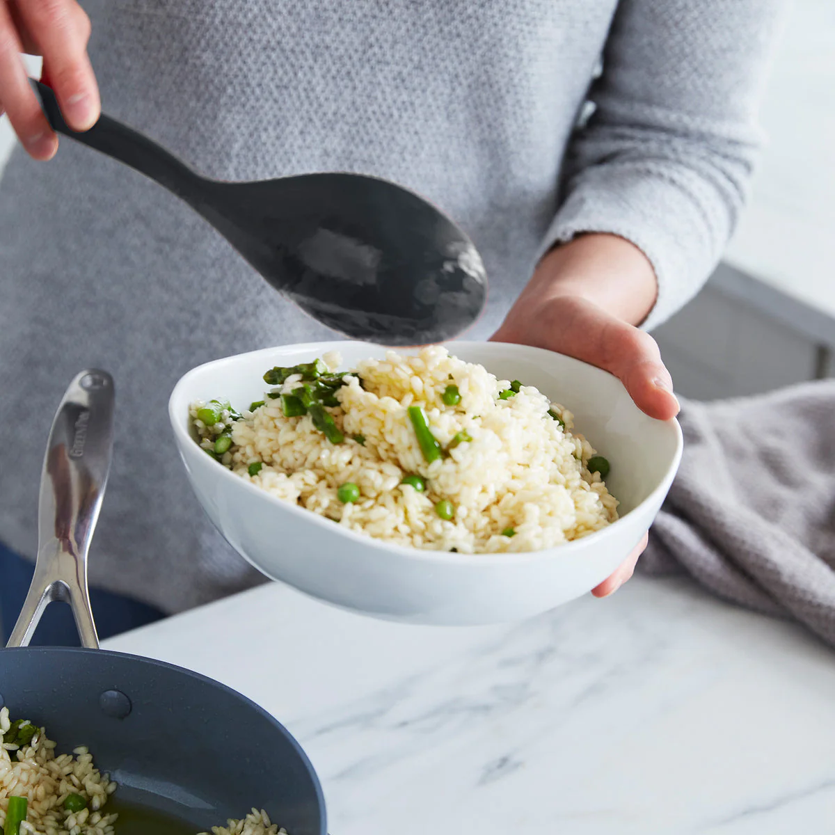 Platinum Silicone Tools 5-Piece Utensil Set | Gray