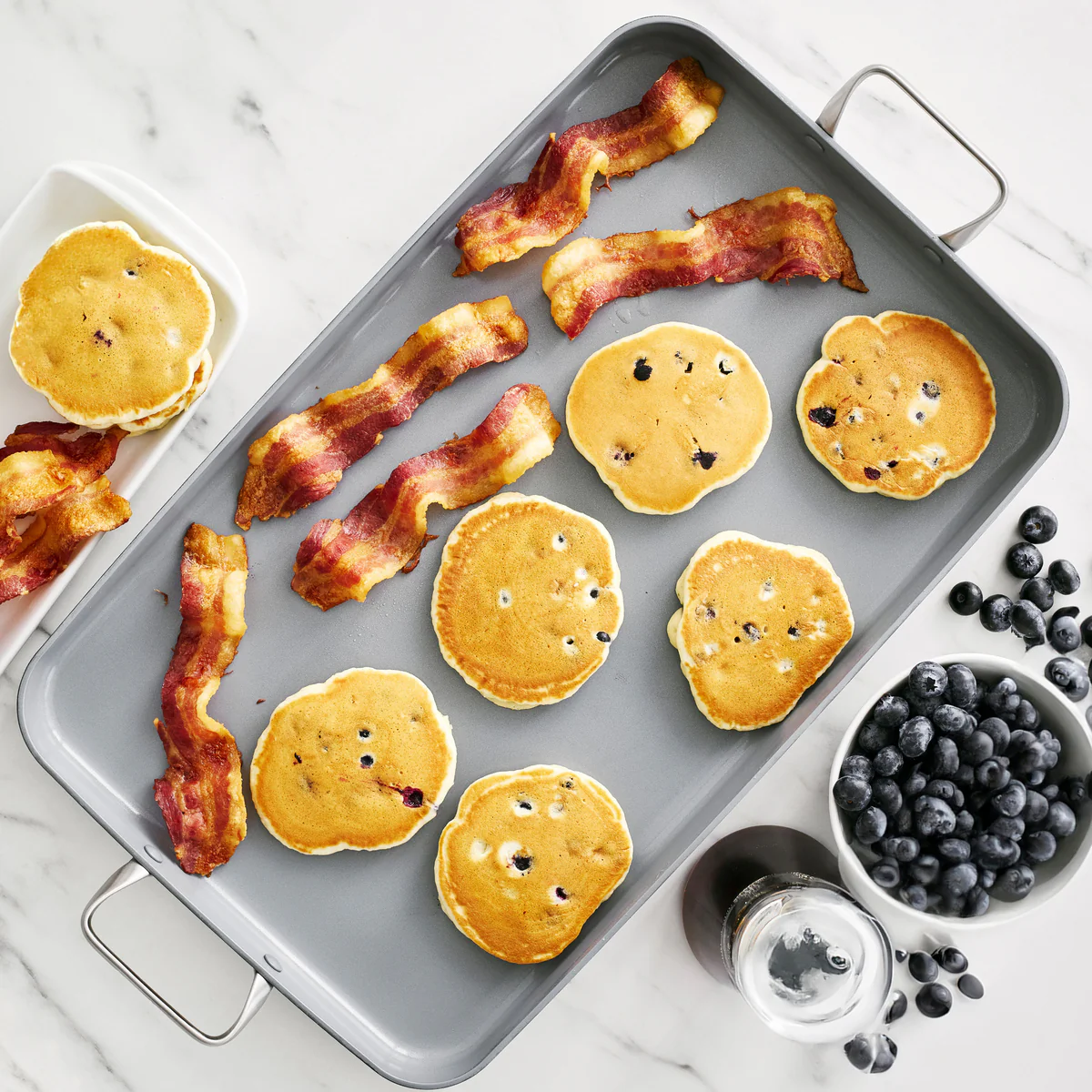 Valencia Pro Ceramic Nonstick 18 x 11 Double Burner Griddle