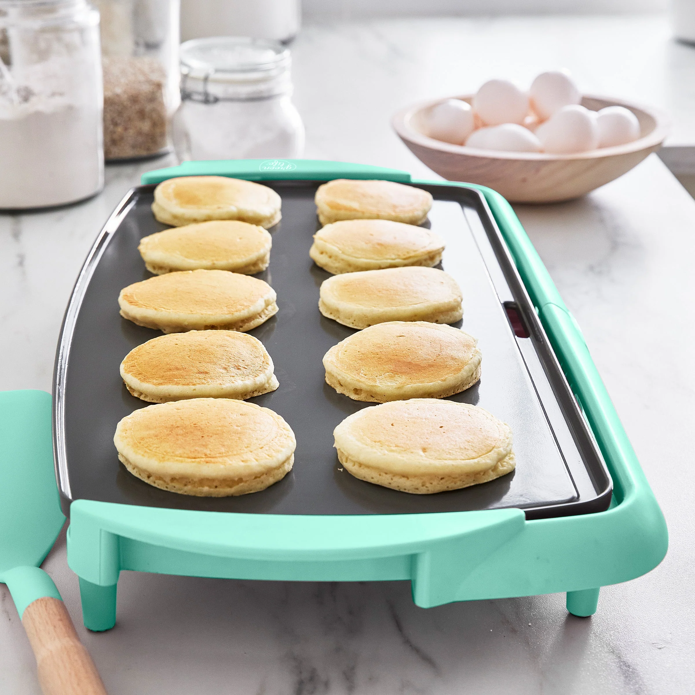 GreenLife Healthy Griddle XL | Turquoise