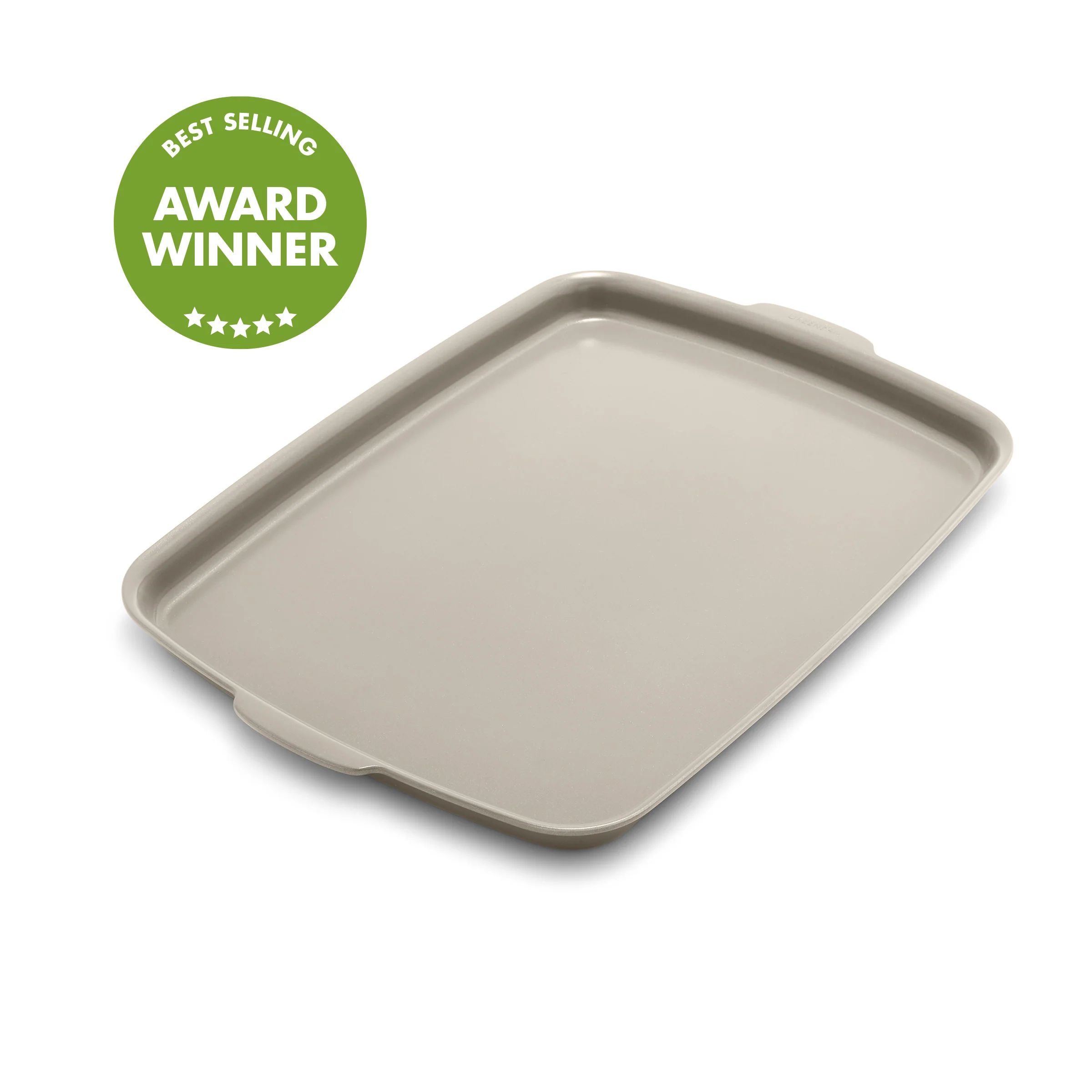 Premiere Ovenware Ceramic Nonstick 18 x 13 Half Sheet Pan | Taupe