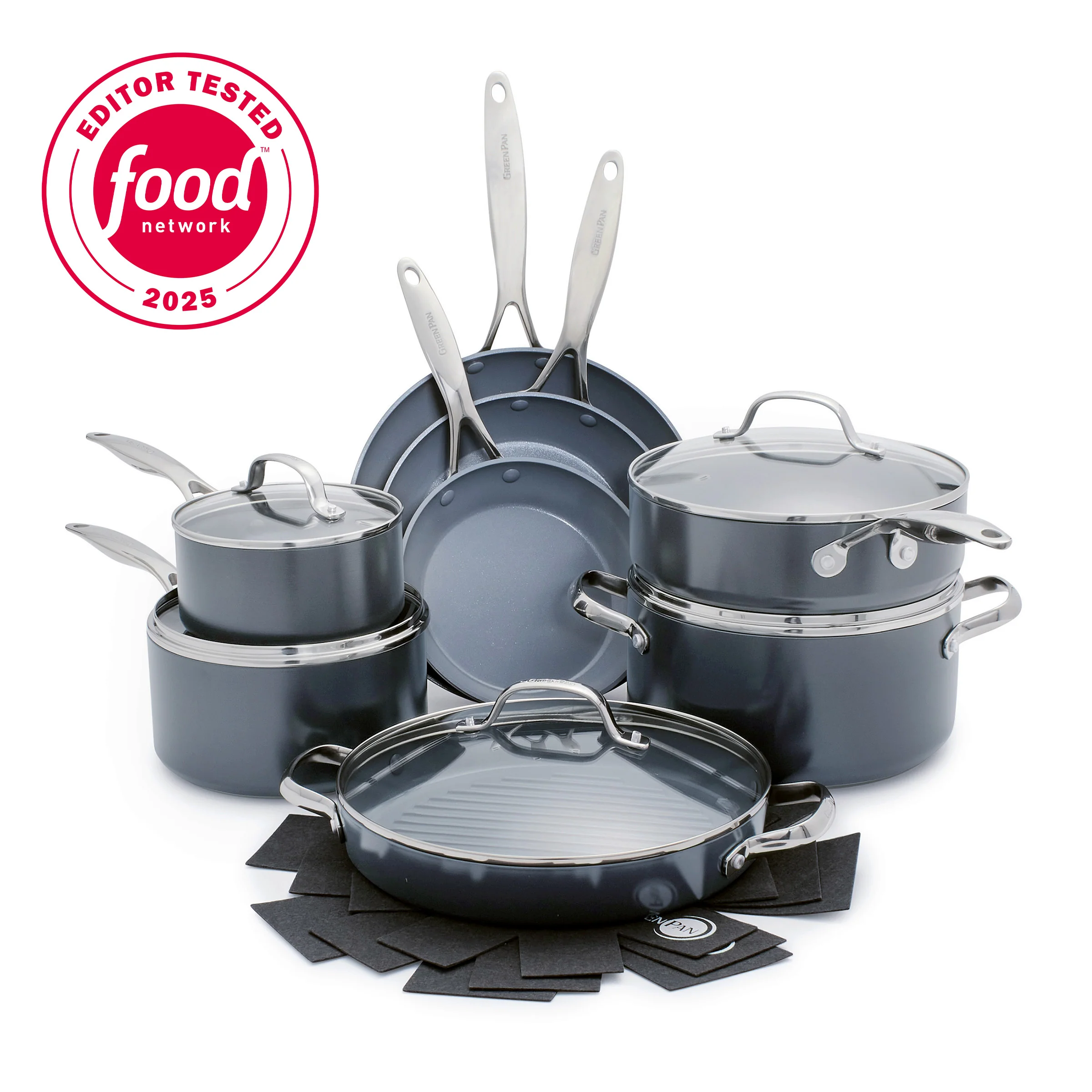 Valencia Pro Ceramic Nonstick 13-Piece Cookware Set