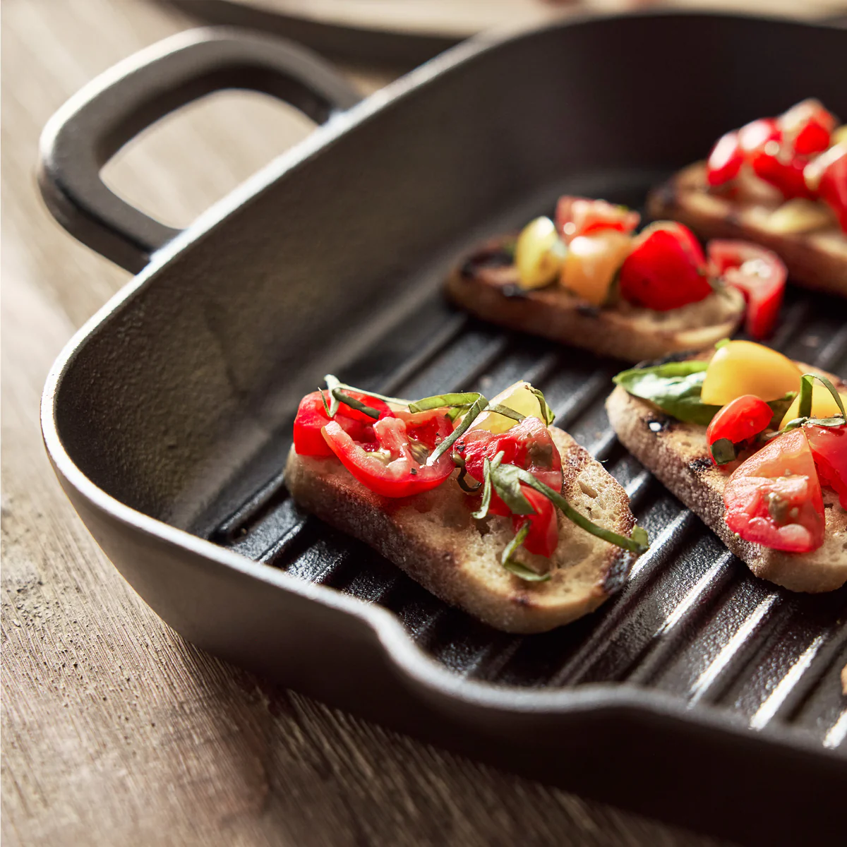 Bobby Flay by GreenPan 11 Cast Iron Square Grill Pan