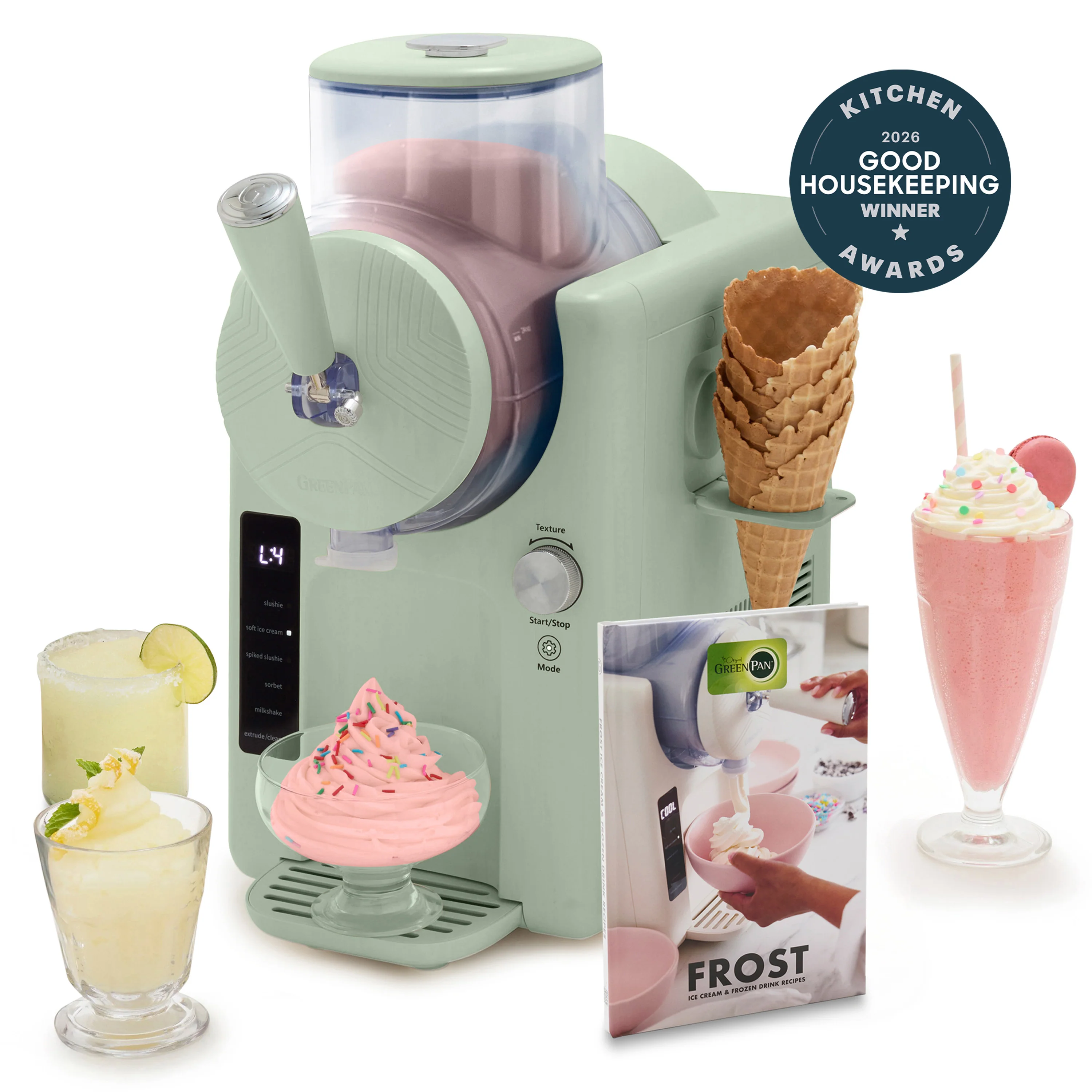 Frost 15-in-1 Ice Cream & Frozen Drink Maker | Pistachio