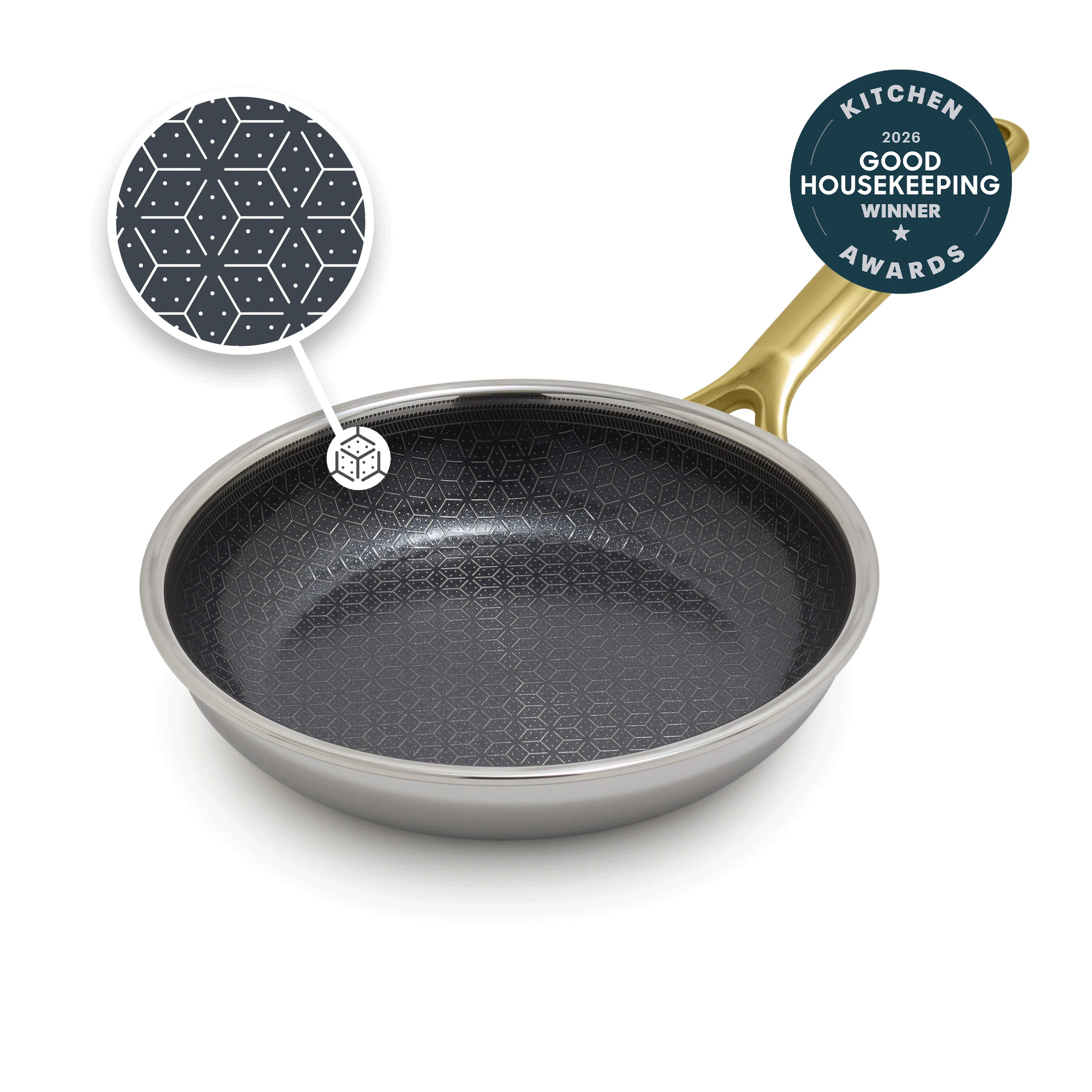 Spectra Gold Thermobond Hybrid Ceramic Nonstick 8 Frypan