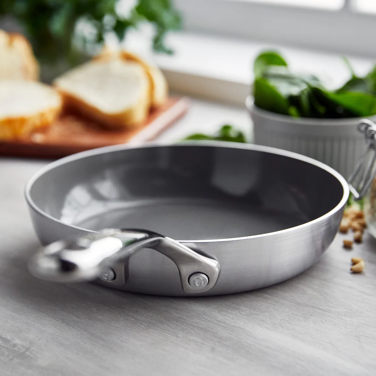 GP5 Stainless Steel 8 Frypan | Mirror Handle