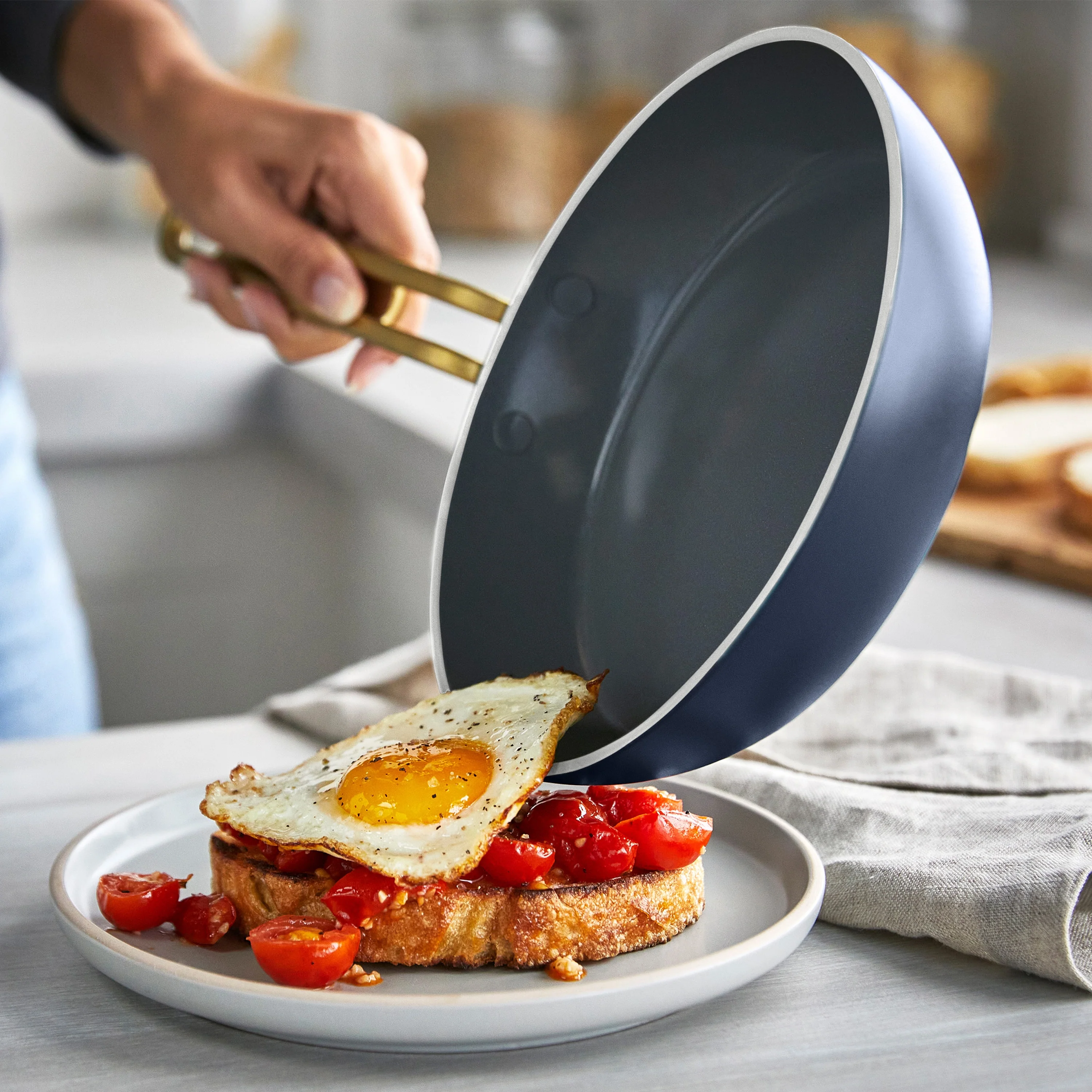 Stanley Tucci™ Ceramic Nonstick 8 Frypan | Marino Blue