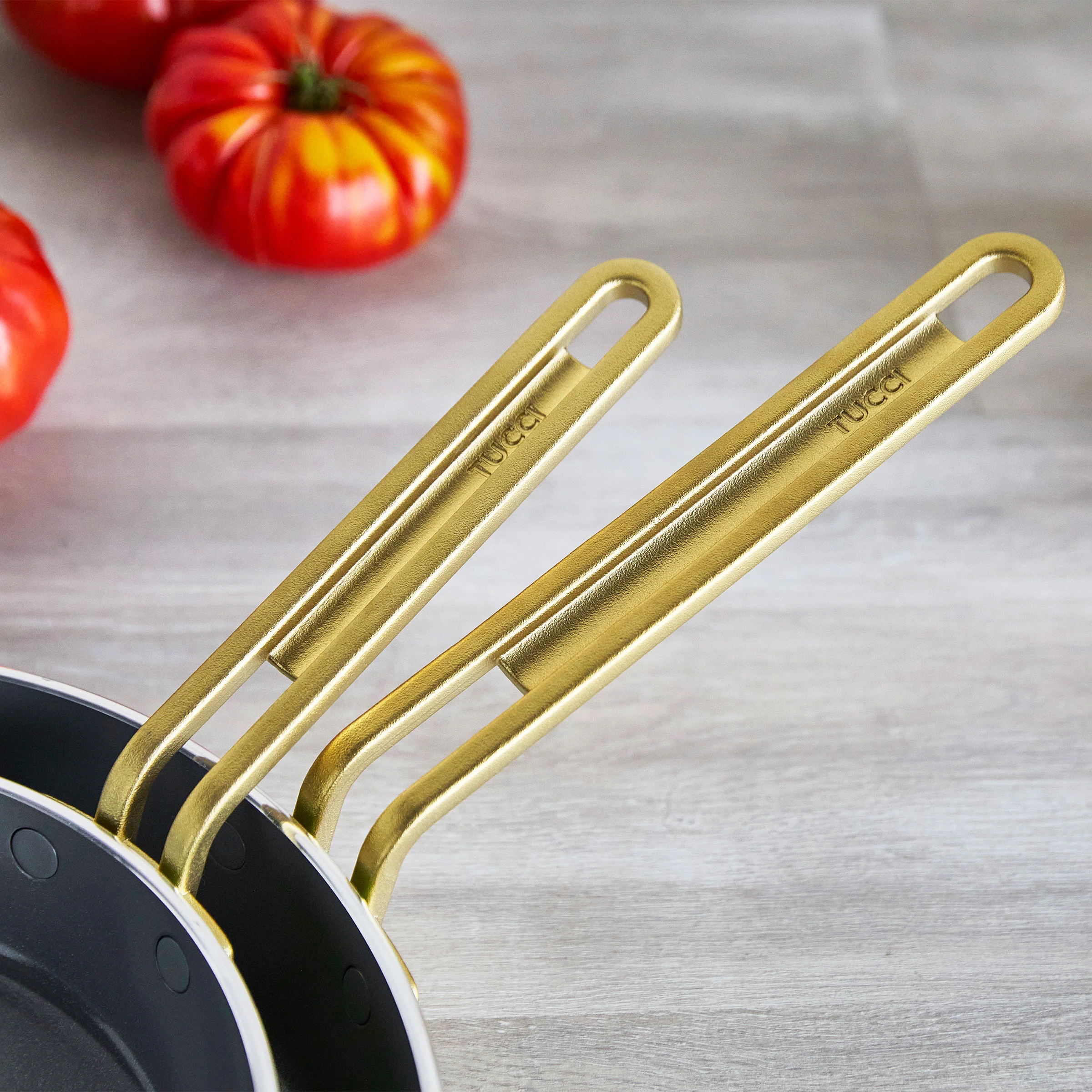 Stanley Tucci™ Ceramic Nonstick 8 and 10 Frypan Set | Tuscan Olive
