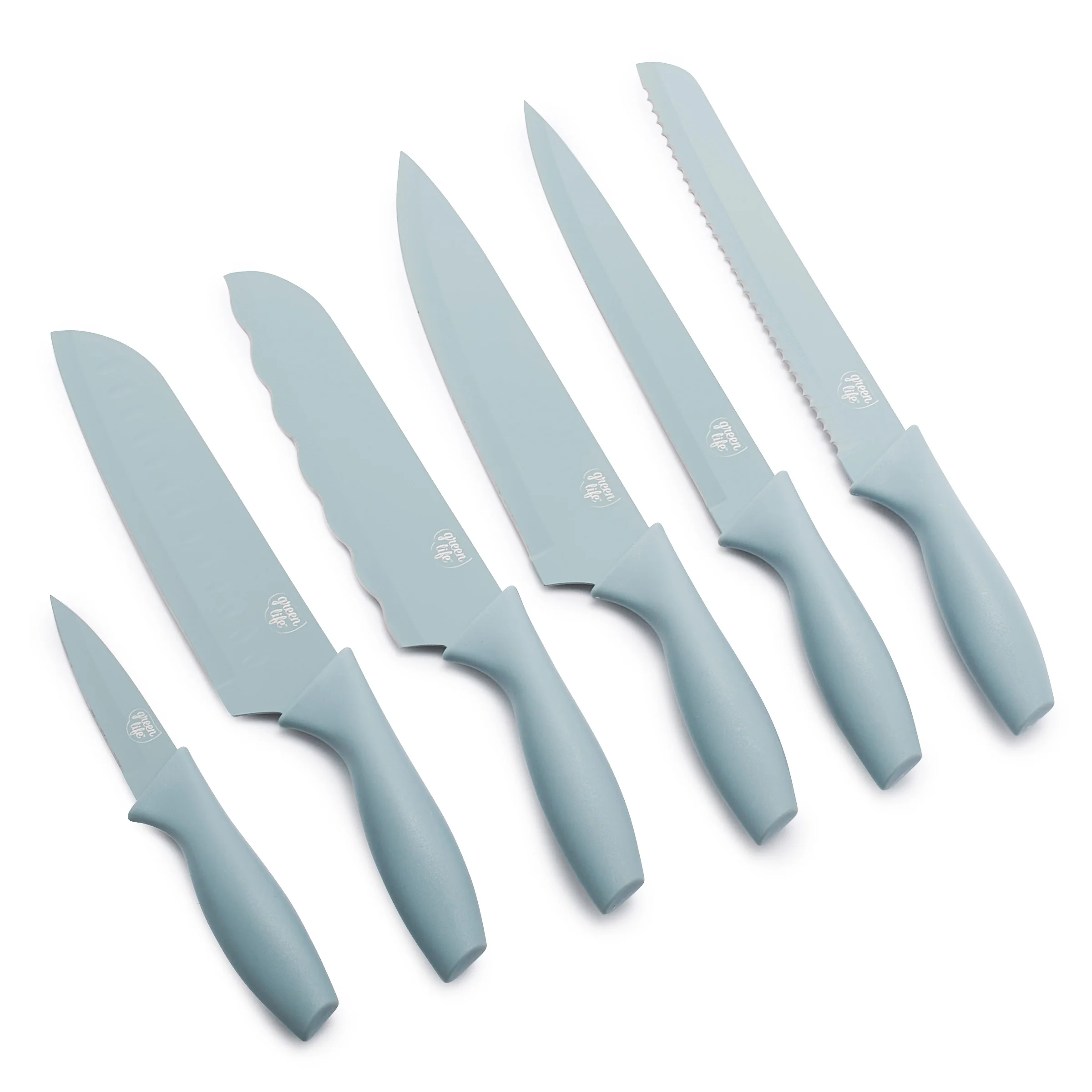 GreenLife 6-Piece Cutlery Set | Blue Haze