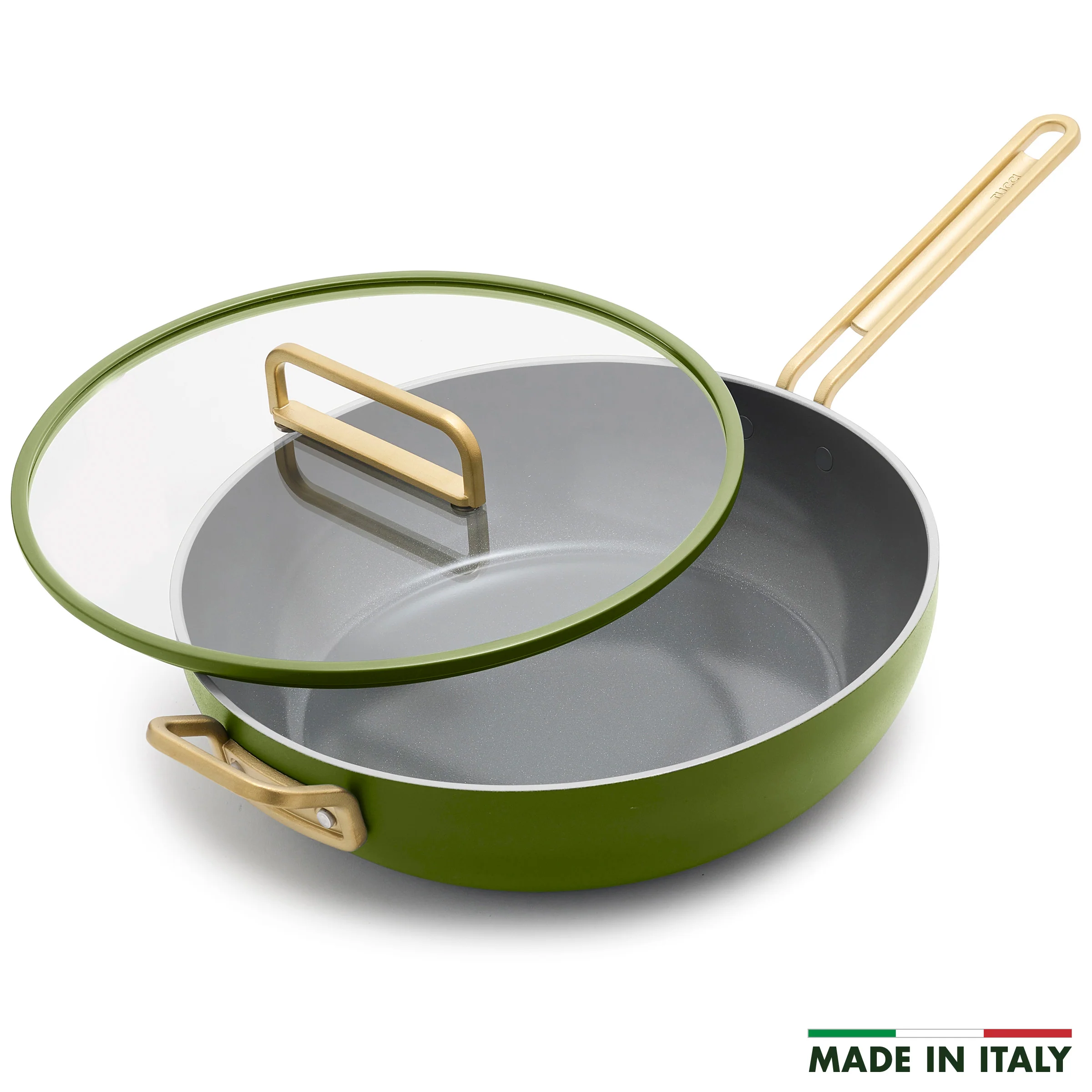 Stanley Tucci™ Ceramic Nonstick 6.5-Quart Essential Stanley Pan | Tuscan Olive