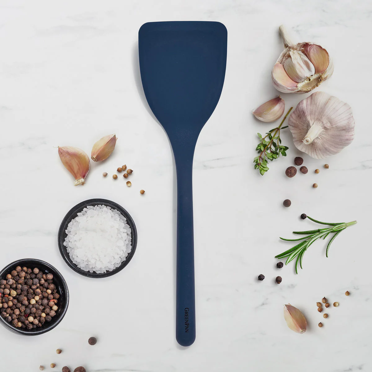 Platinum Silicone Solid Turner | Navy