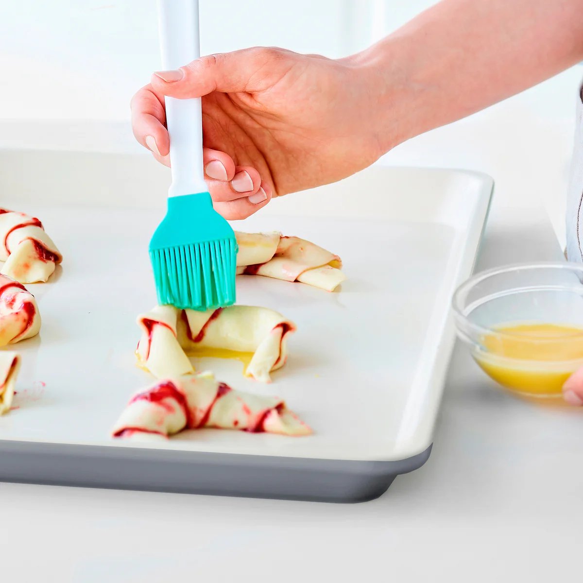 GreenLife Ceramic Nonstick 18 x 13 Cookie Sheet | Quartz Gray