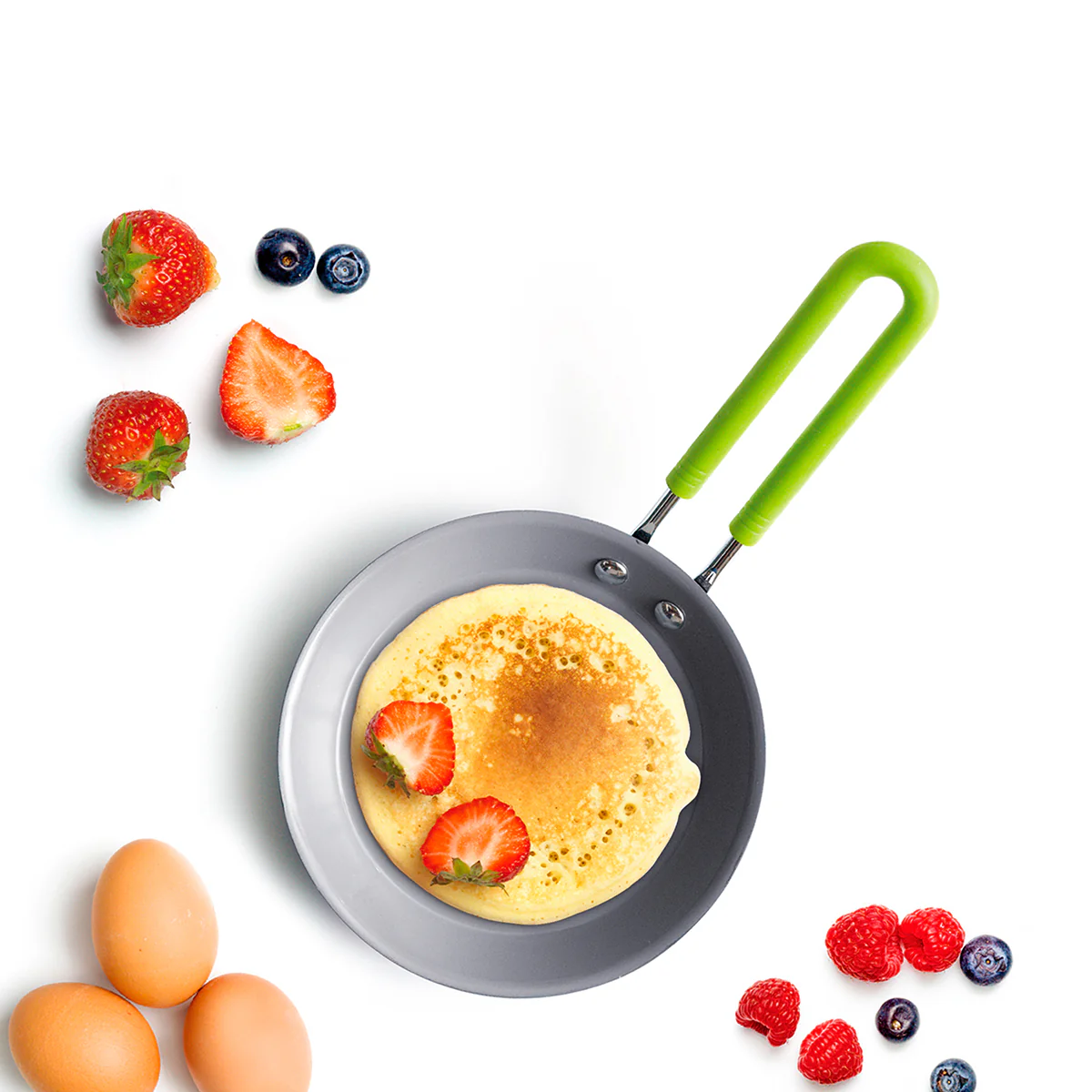 Mini Ceramic Nonstick 5 Round Frypan | Green