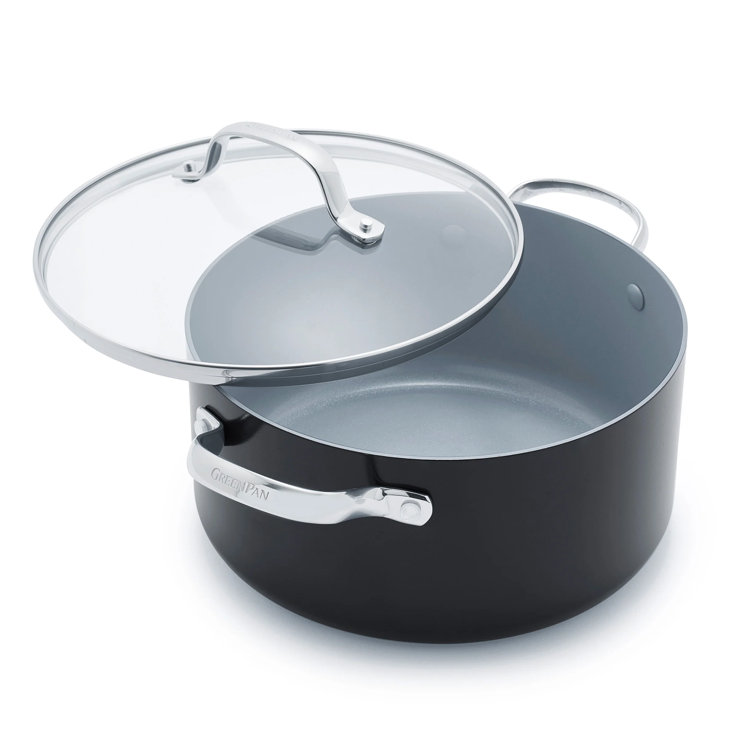 Valencia Pro Ceramic Nonstick 5.5-Quart Stockpot with Lid