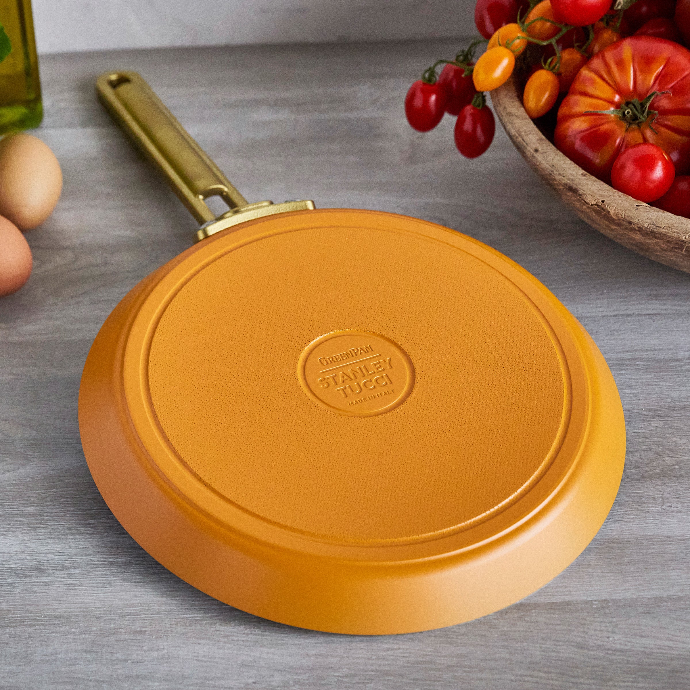 Stanley Tucci™ Ceramic Nonstick 10 Crepe and Omelette Pan | Roma Gold