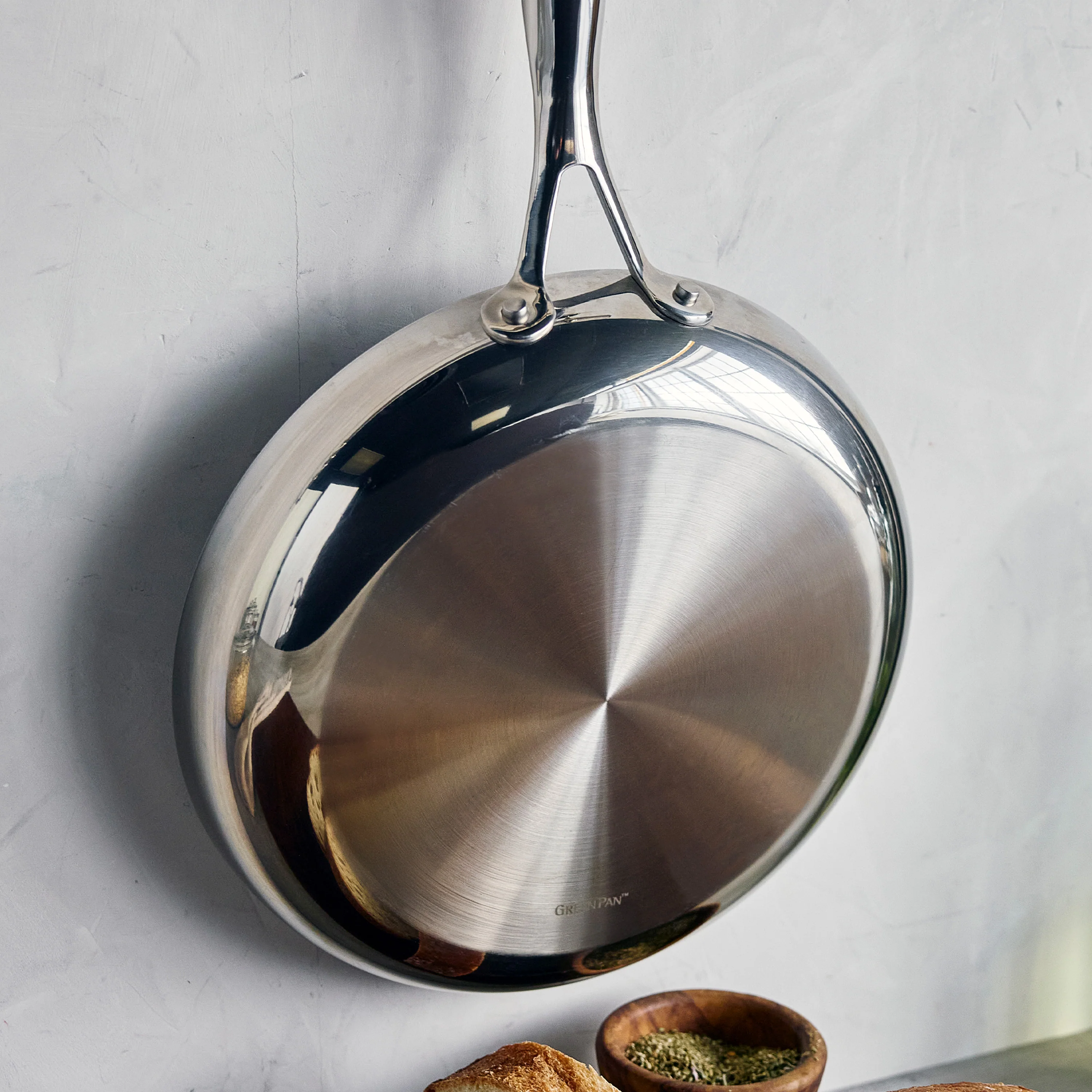 Valencia Pro Stainless Steel Uncoated 10 Frypan