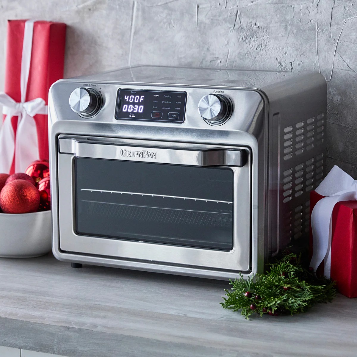 Bistro 9-in-1 Air Fryer Toaster Oven