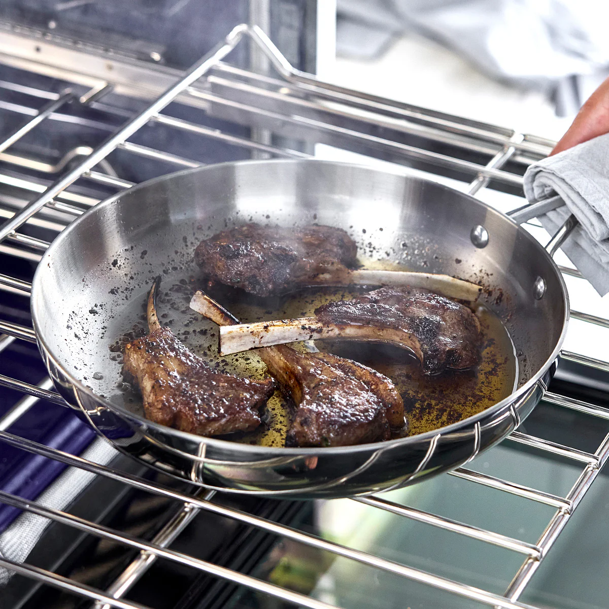 Valencia Pro Stainless Steel Uncoated 10 Frypan