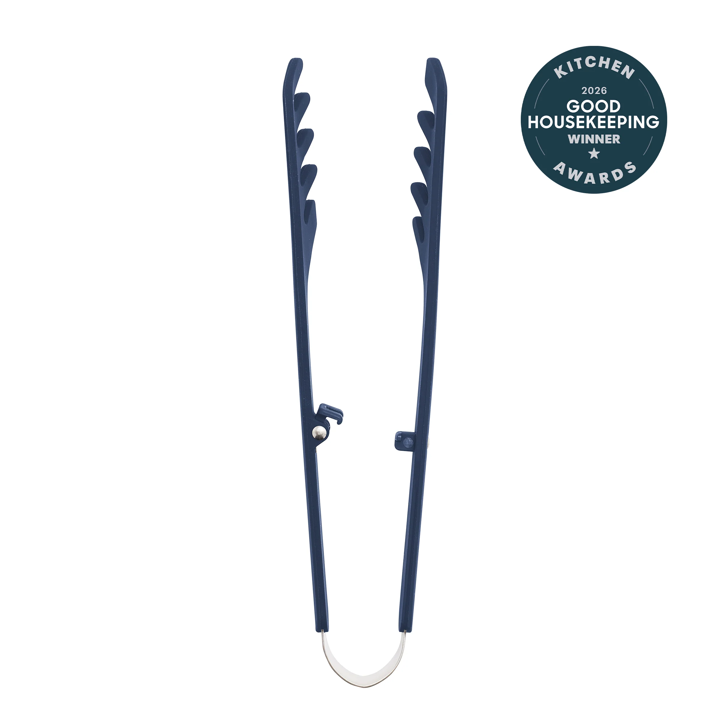 Premiere Silicone Locking Pasta Tongs | Oxford Blue