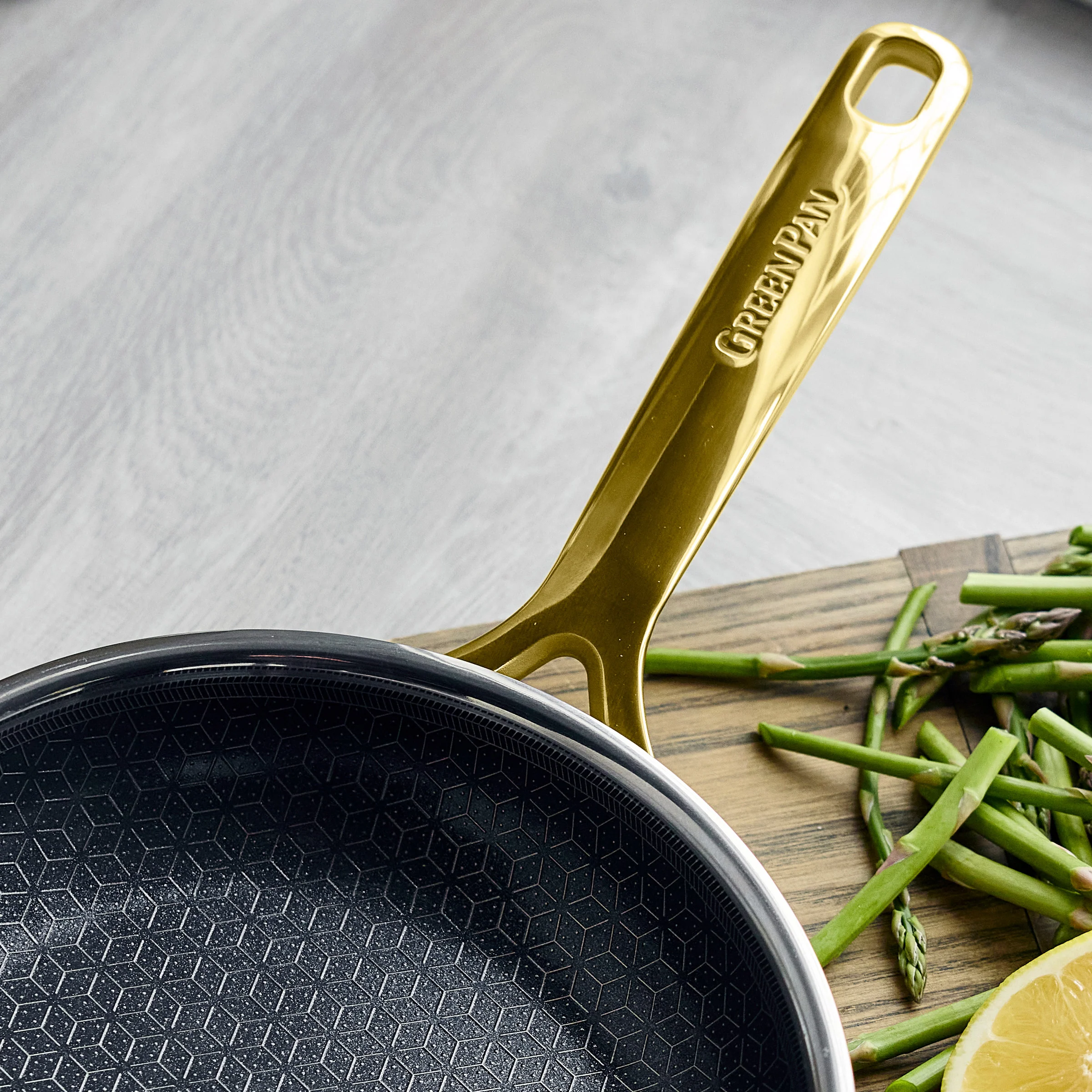 Spectra Gold Thermobond Hybrid Ceramic Nonstick 8, 10 and 12 Frypan Set