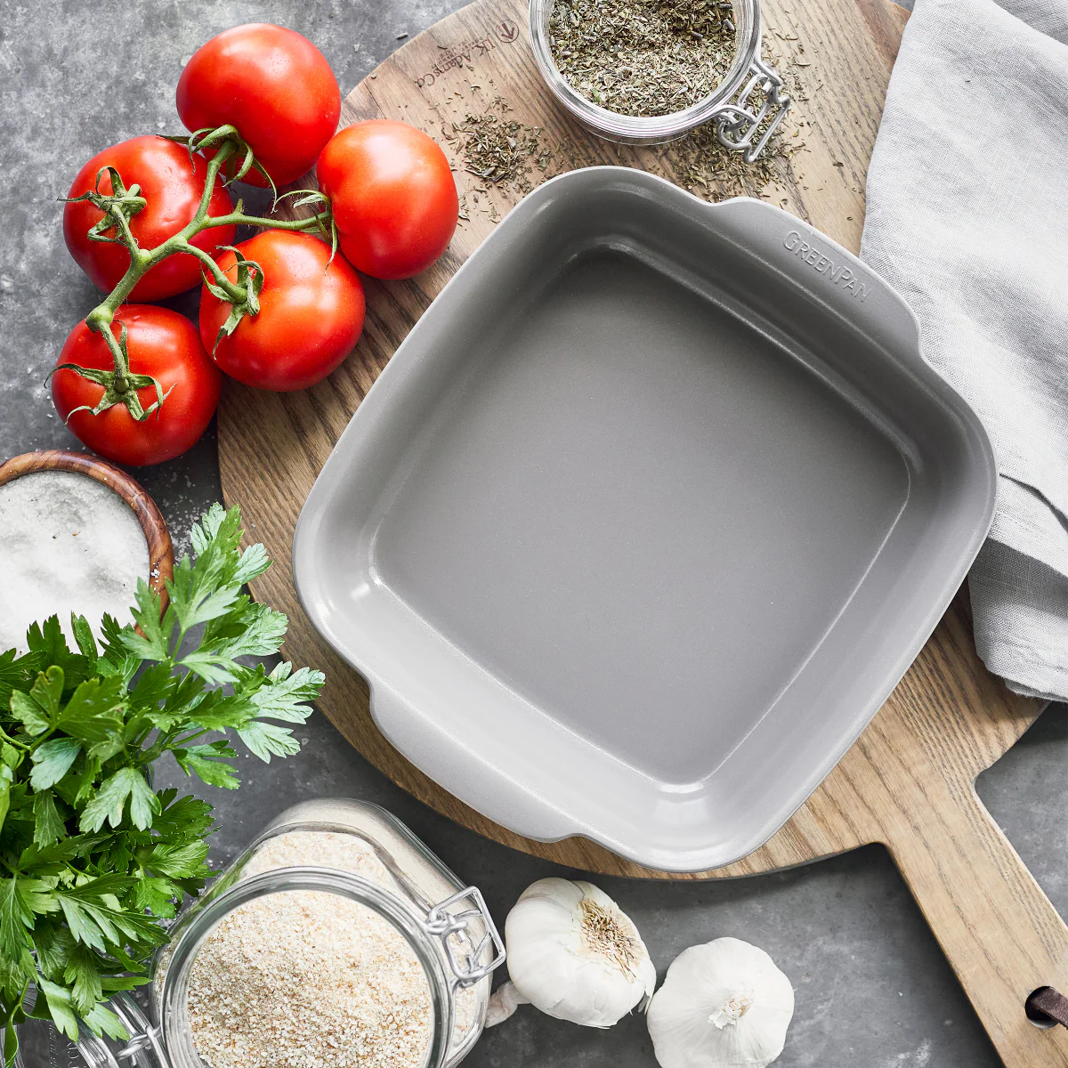 Premiere Ovenware Ceramic Nonstick 8 x 8 Square Baker