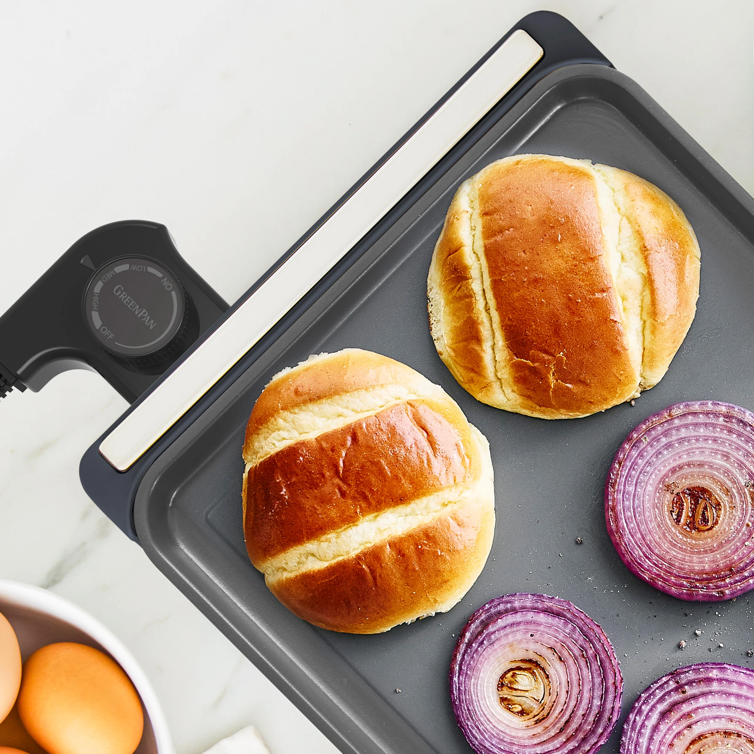 Advanced Griddle with Warming Drawer | Graphite