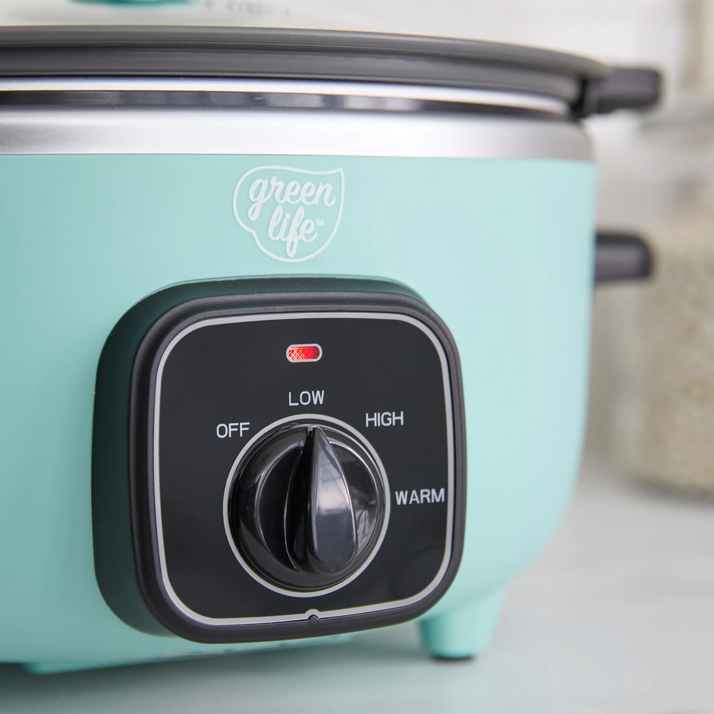 GreenLife Healthy 3.5-Quart Slow Cooker | Turquoise
