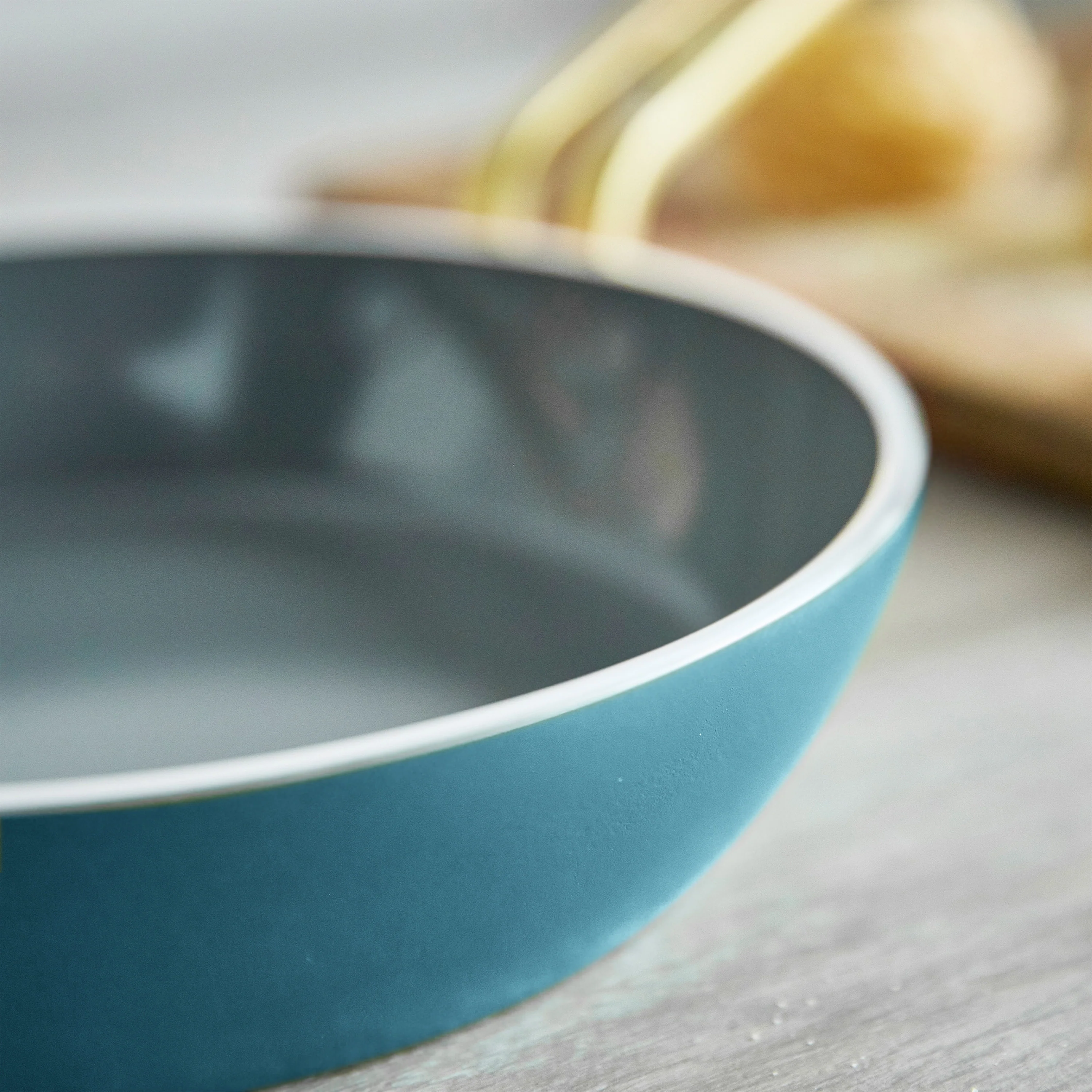 Stanley Tucci™ Ceramic Nonstick 8, 10 and 12 Frypan Set | Venetian Teal