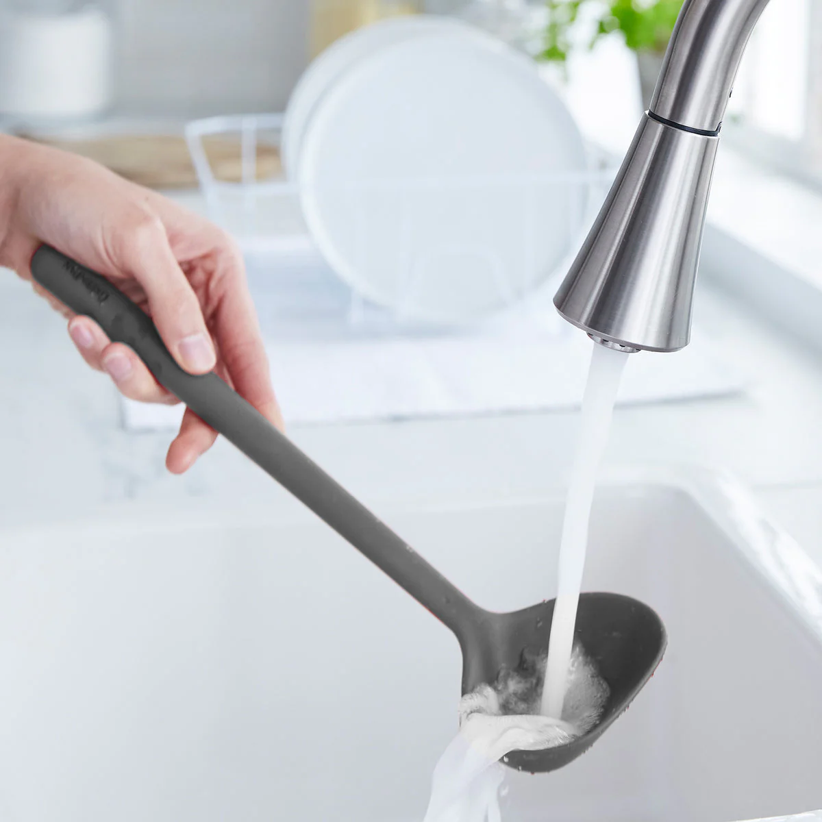 Platinum Silicone Ladle | Gray