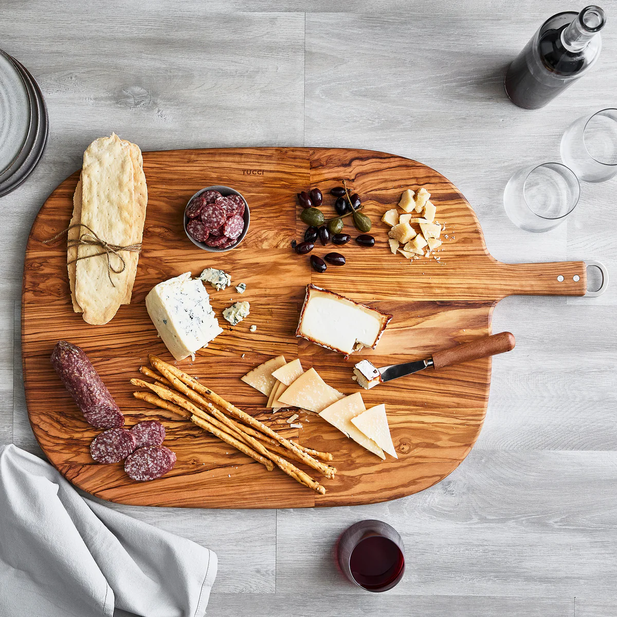 Stanley Tucci™ Limited Edition Olivewood Cutting XL Board, 30 x 18.5