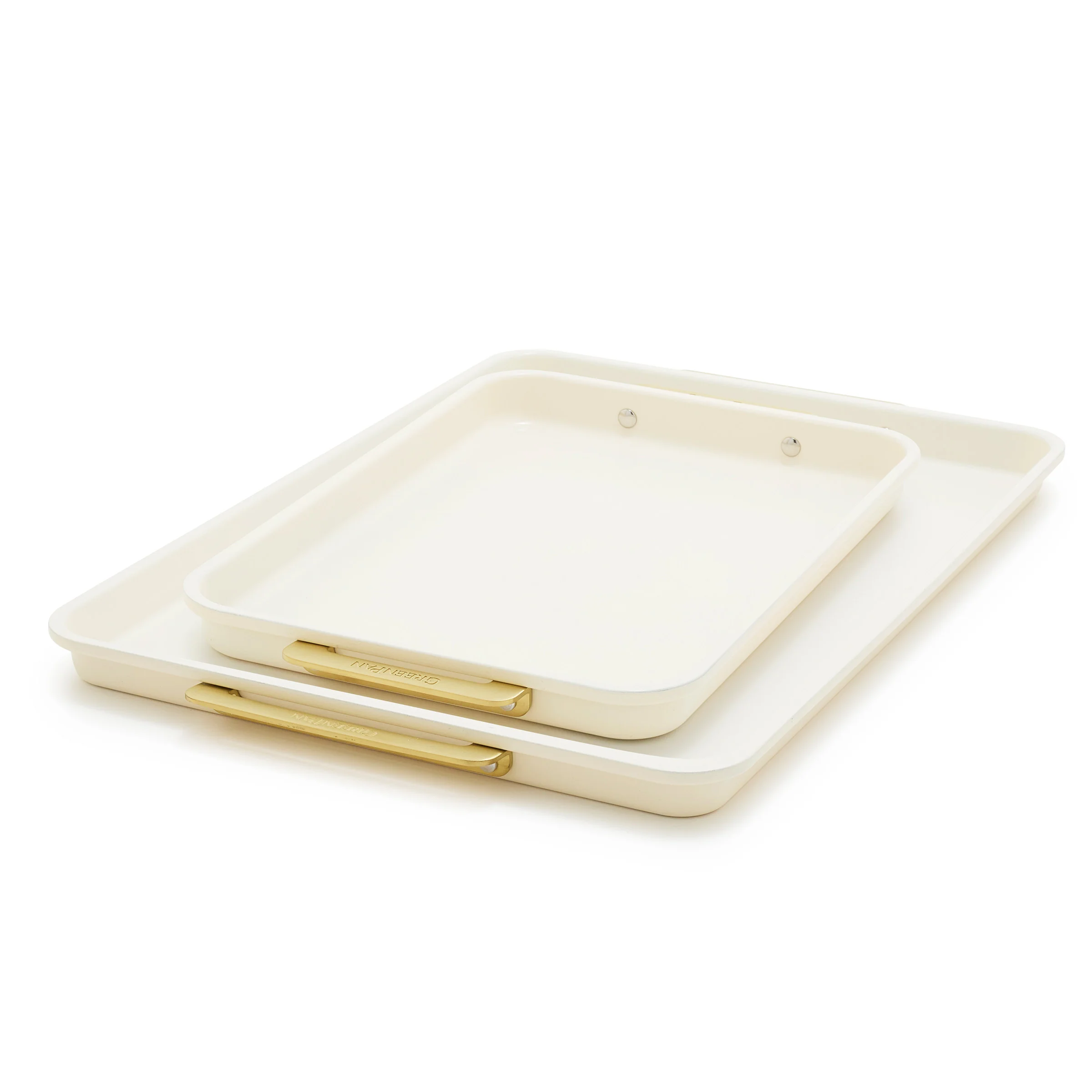 Reserve Bakeware 2-Piece Sheet Pan Set | Cream