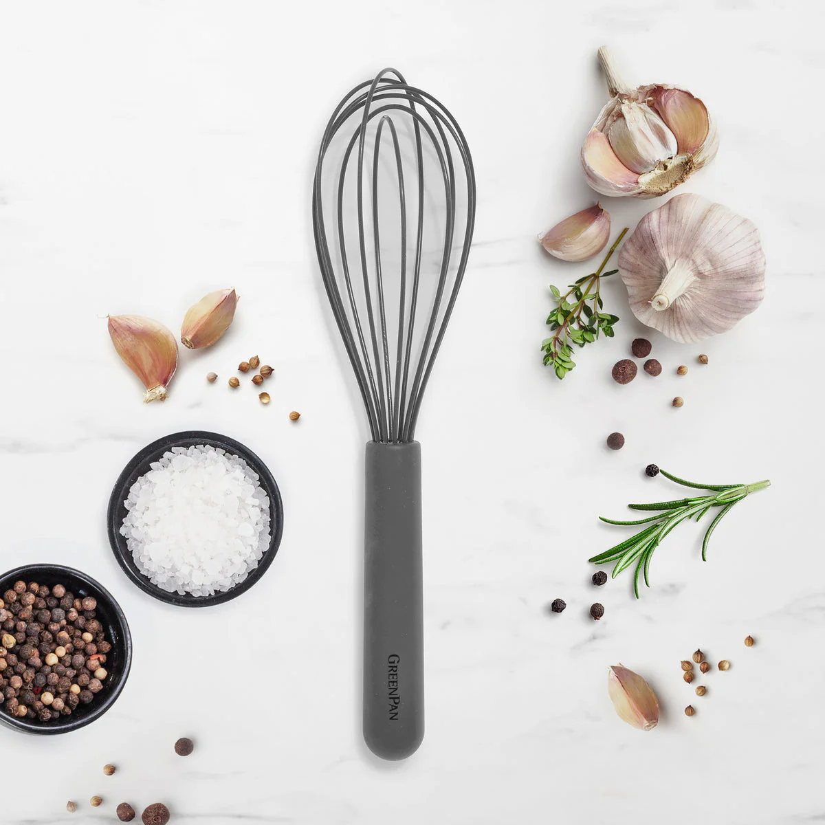 Platinum Silicone Whisk | Gray
