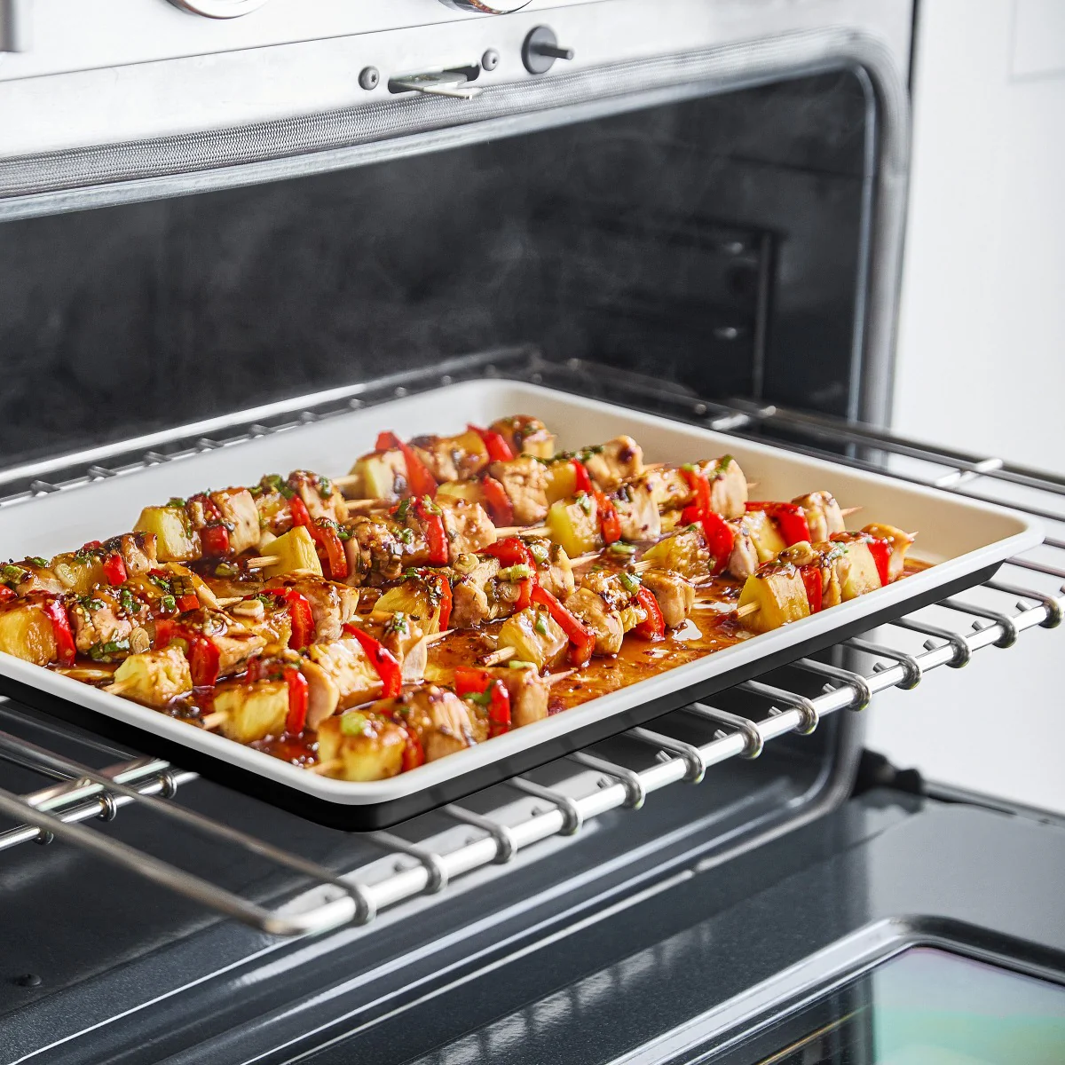 GreenLife Ceramic Nonstick 18 x 13 Cookie Sheet | Black