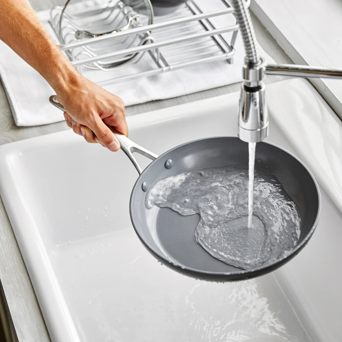 Valencia Pro Ceramic Nonstick 11-Piece Cookware Set | Gray