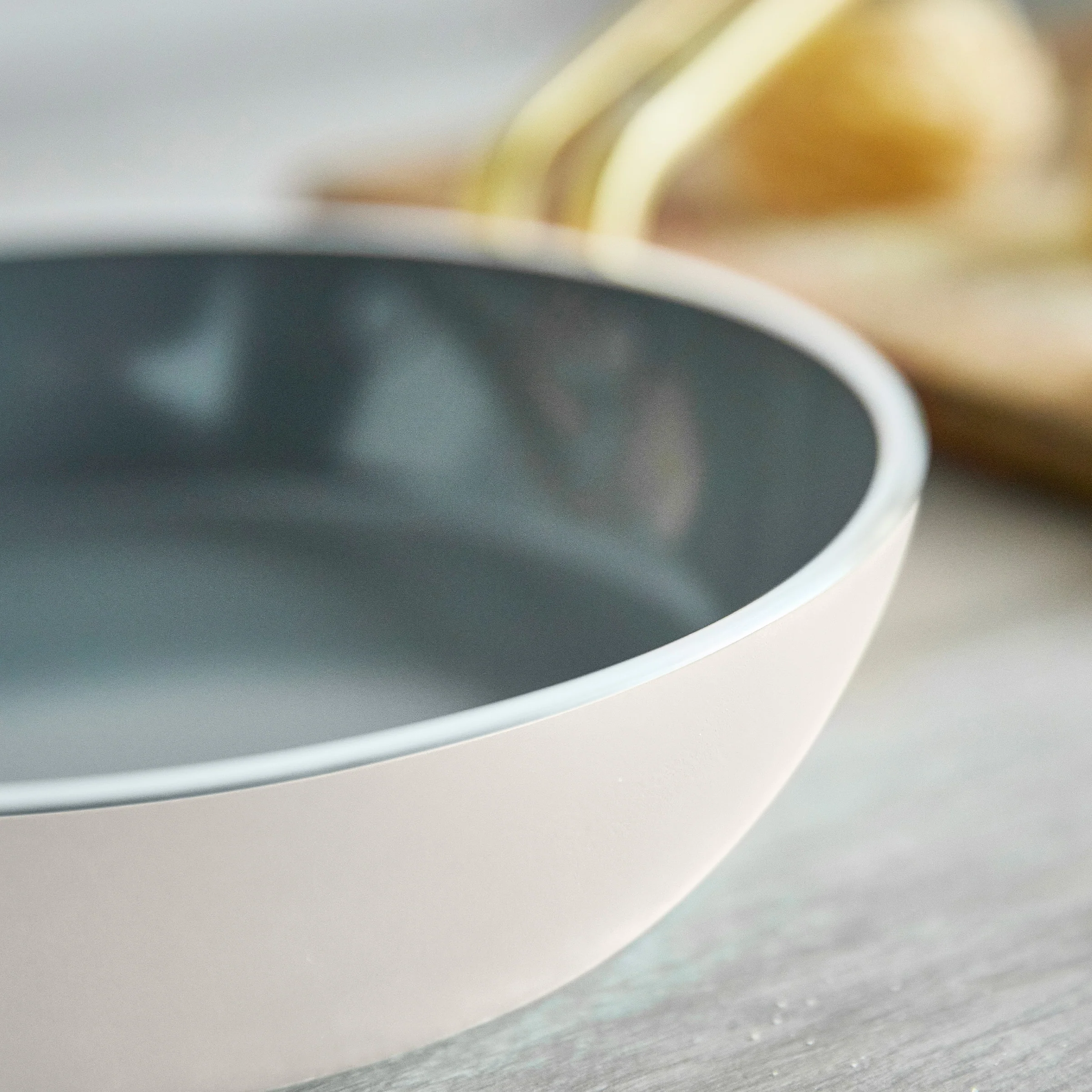 Stanley Tucci™ Ceramic Nonstick 8, 10 and 12 Frypan Set | Carrara White