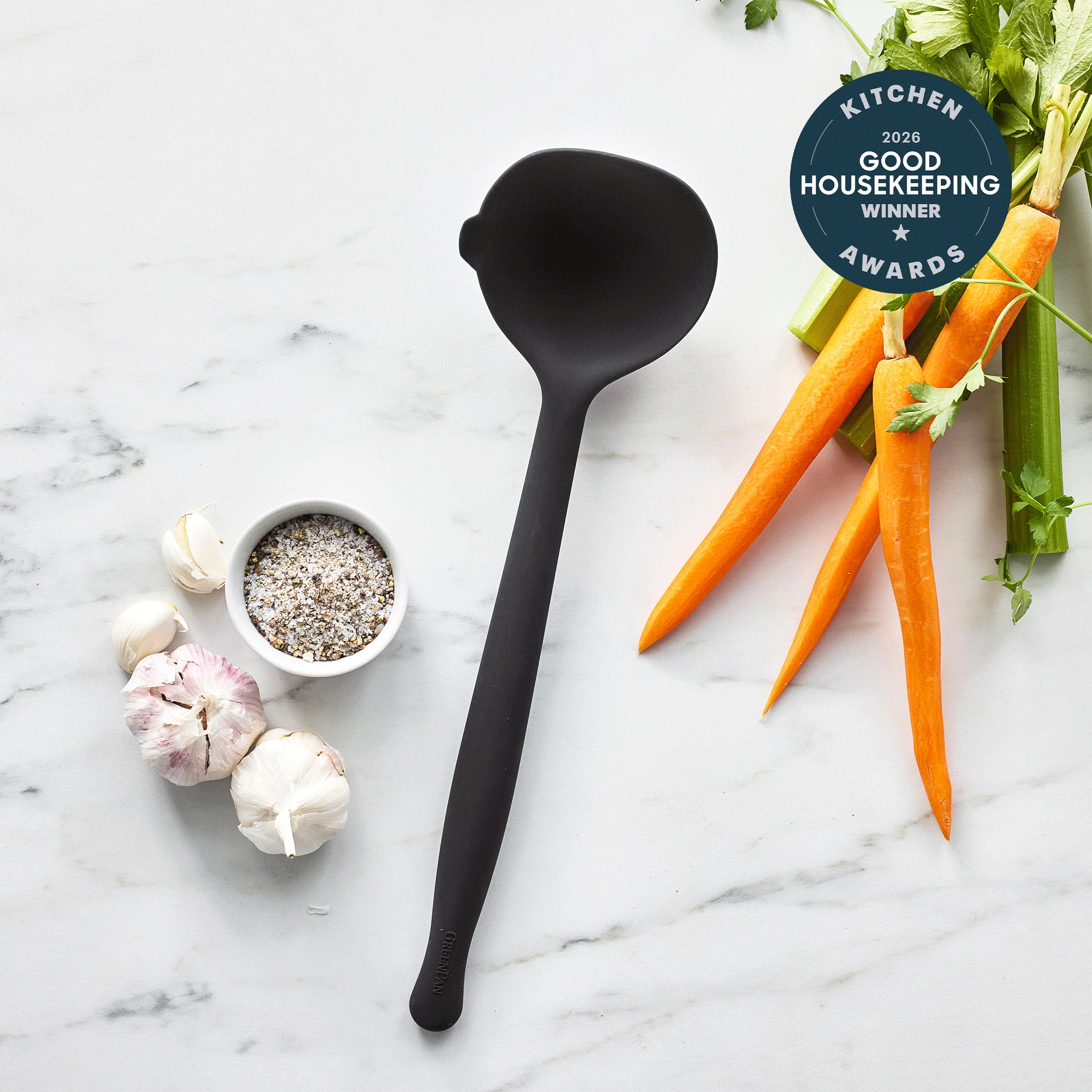 Premiere Silicone Ladle | Black