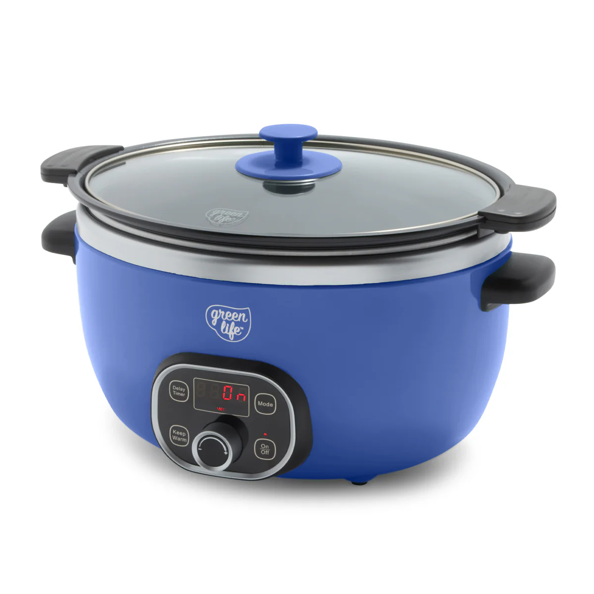 GreenLife Healthy 6-Quart Slow Cooker | Blue