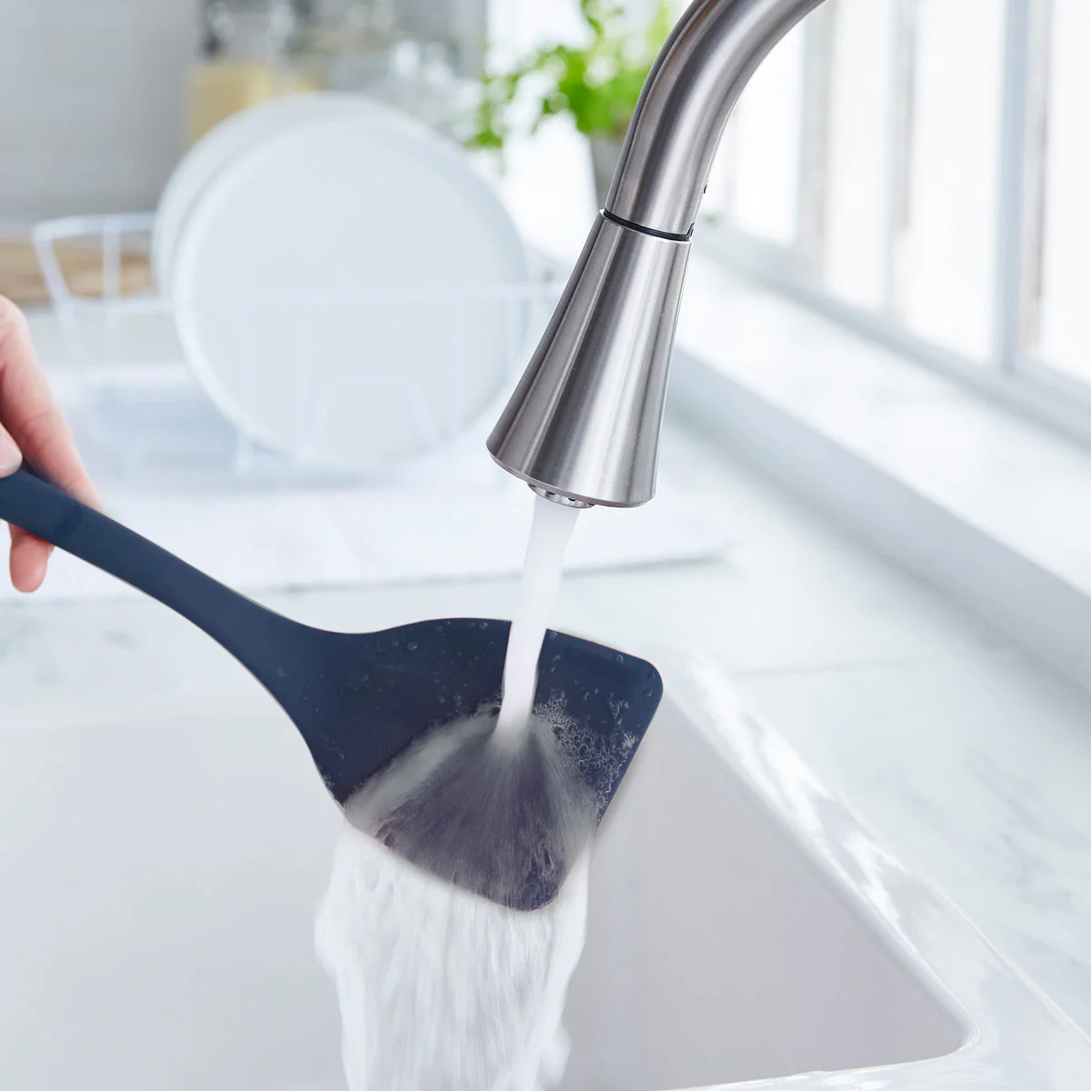 Platinum Silicone Solid Turner | Navy