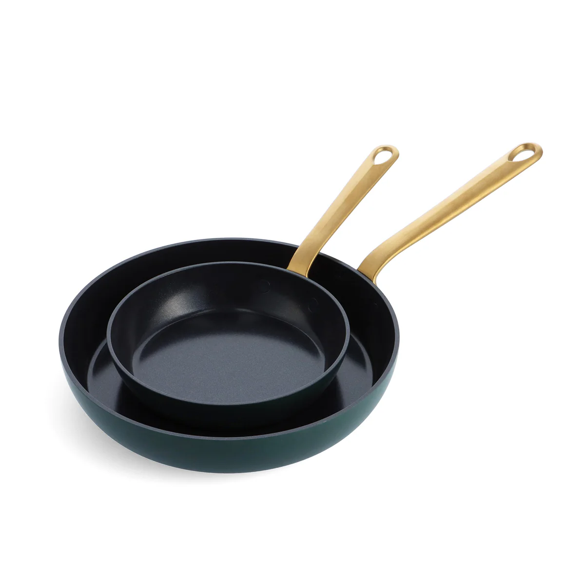 Craft Ceramic Nonstick 8 and 11 Frypan Set | Forest Green