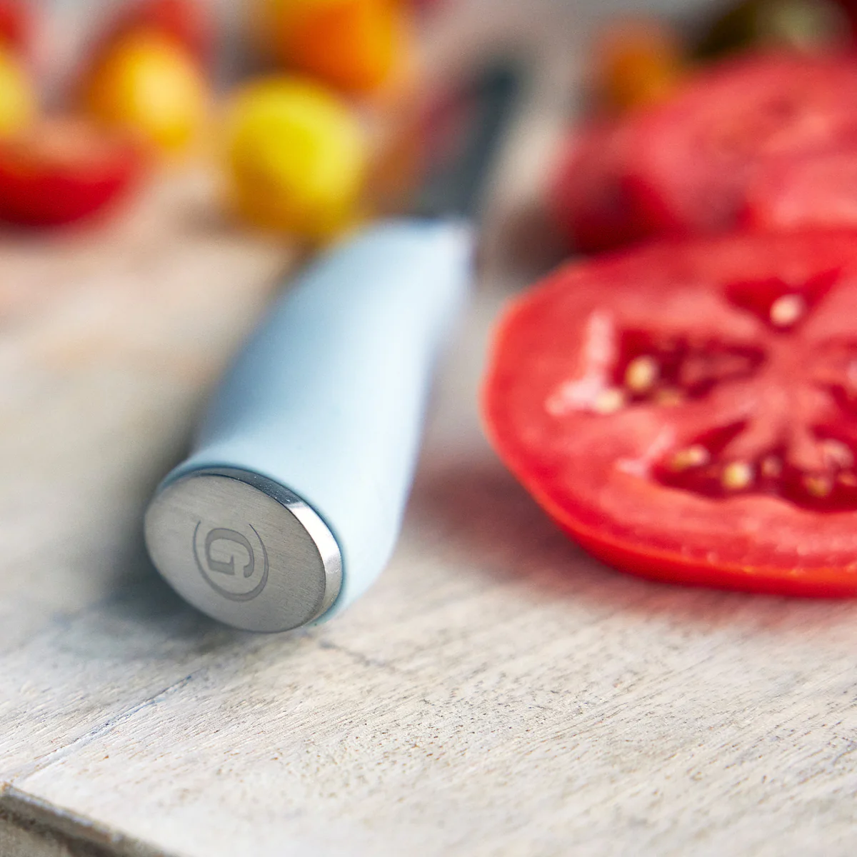 Titanium Cutlery 5 Serrated Utility Knife | Blue Haze