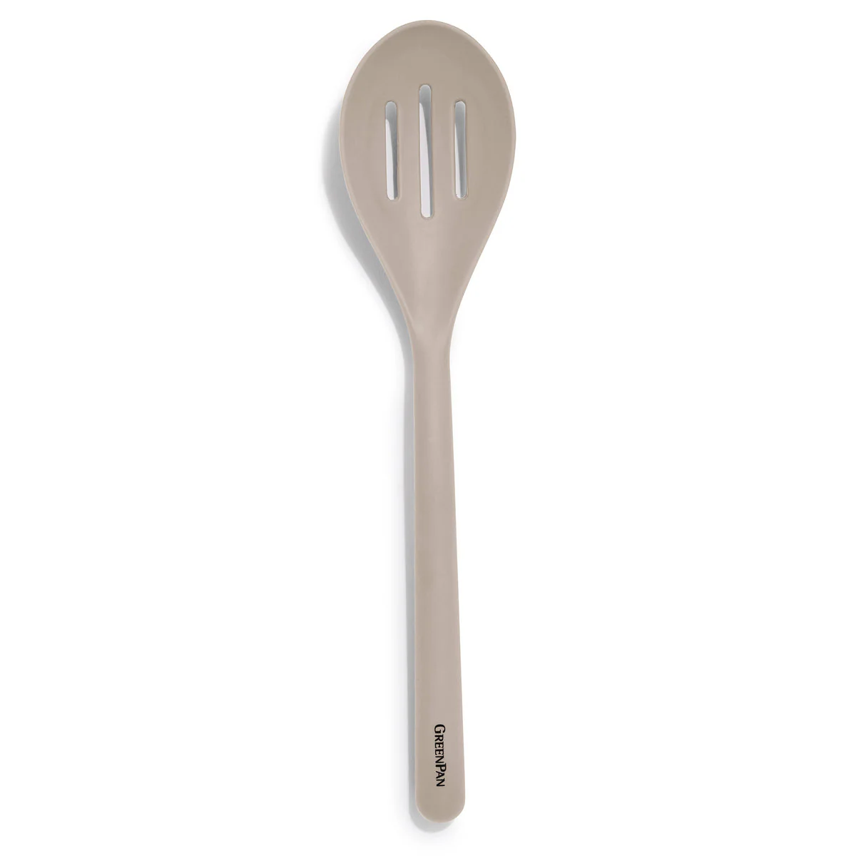 Platinum Silicone Slotted Spoon | Taupe