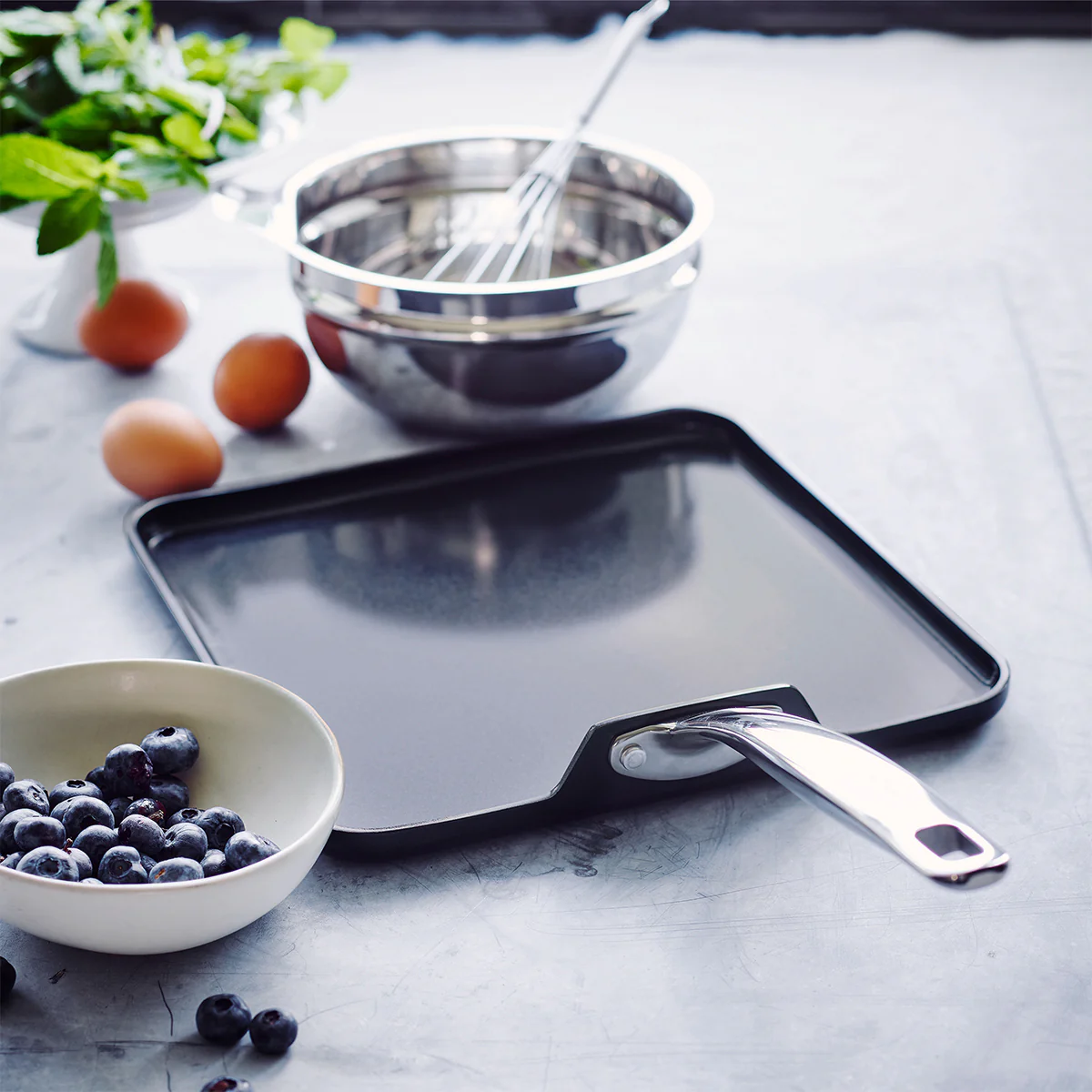 Chatham Black Ceramic Nonstick 11 Square Griddle