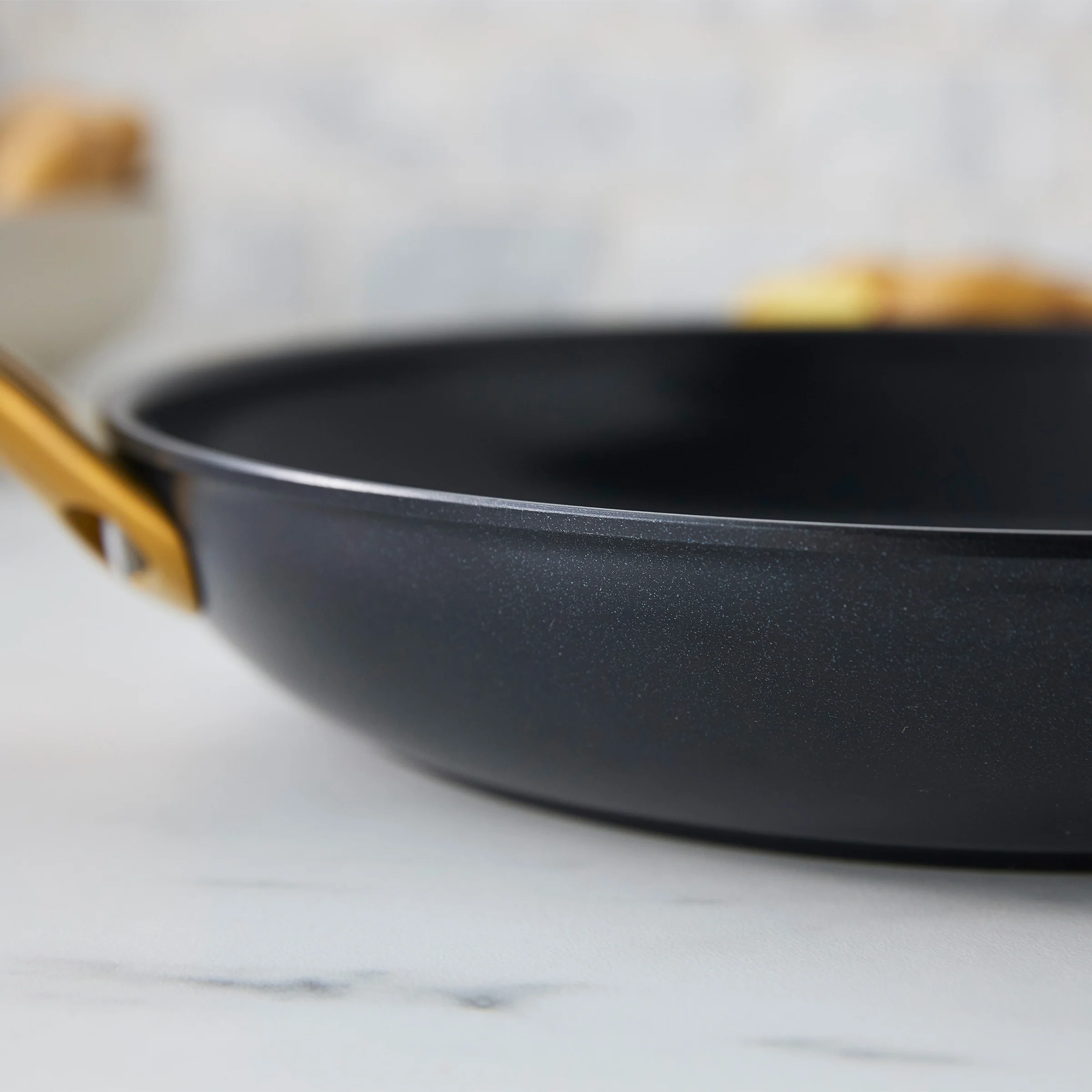 Reserve Pro Ceramic Nonstick 8, 10 and 12 Frypan Set | Black